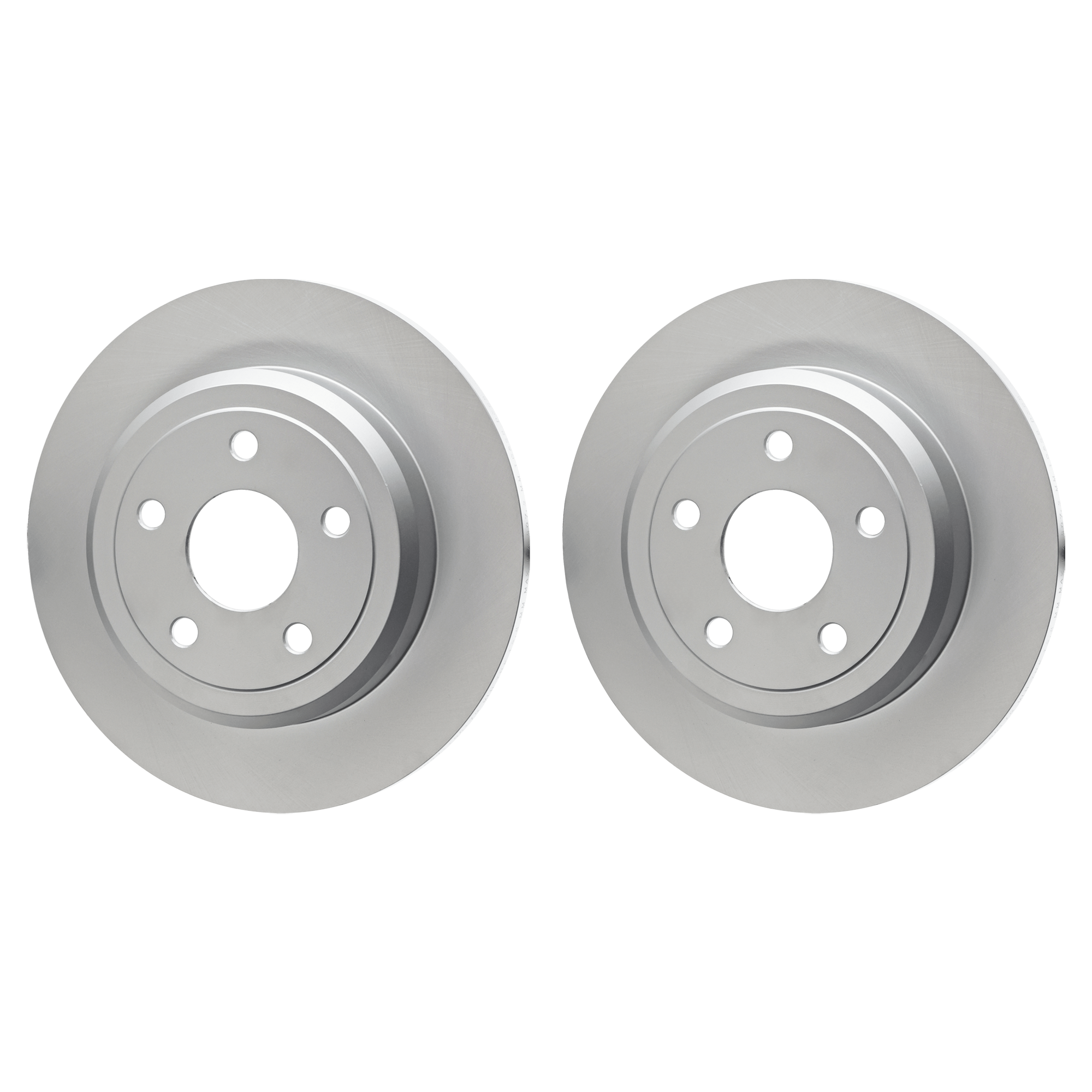 AM DURANGO GRAND CHEROKEE 11-20 REAR BRAKE DISC RH AND LH Plain Surface G Coated Cast Iron Solid 5 Lugs SKU SET JD27110017G 2 OEM 52124763AB PFM