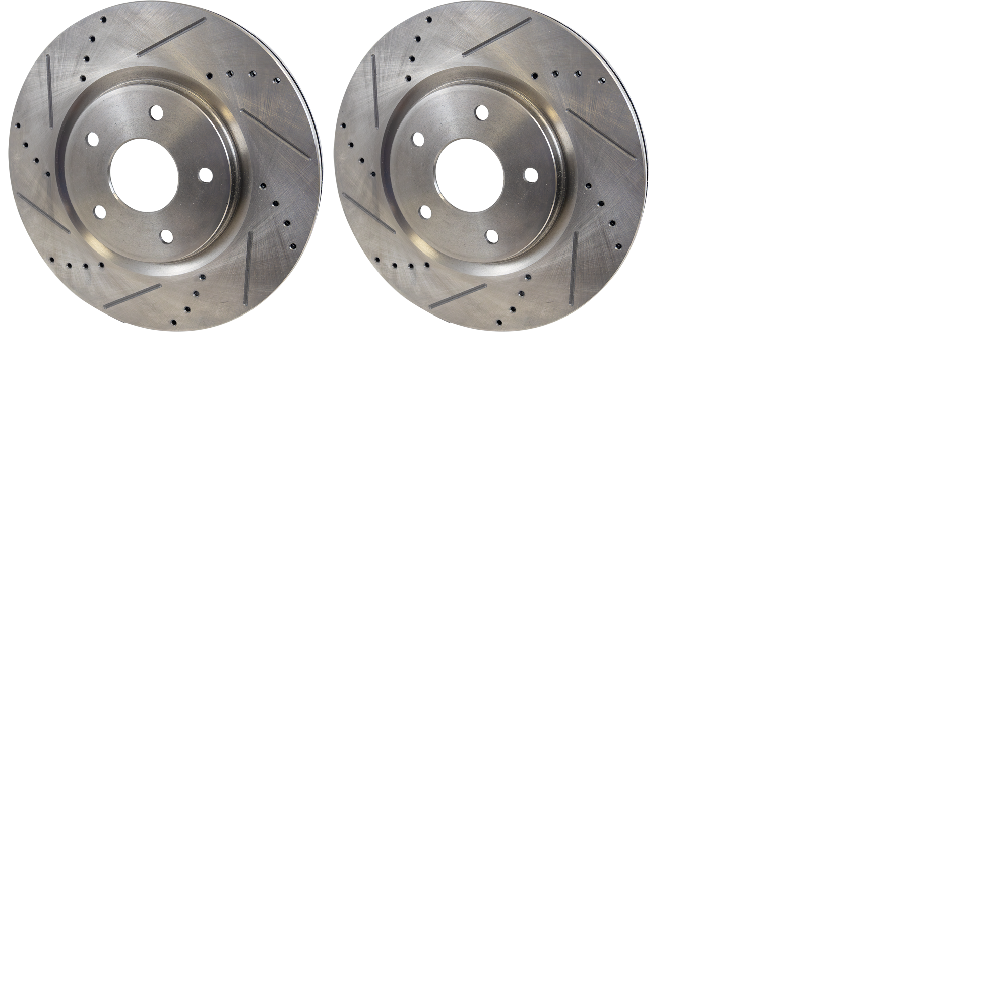 AM PACIFICA 17-20 TOWN COUNTRY 12-16 FRONT BRAKE DISC RH AND LH Cross drilled and Slotted SKU SET JD27110021DRS2 OEM 43179-53068-780964-850313-6004