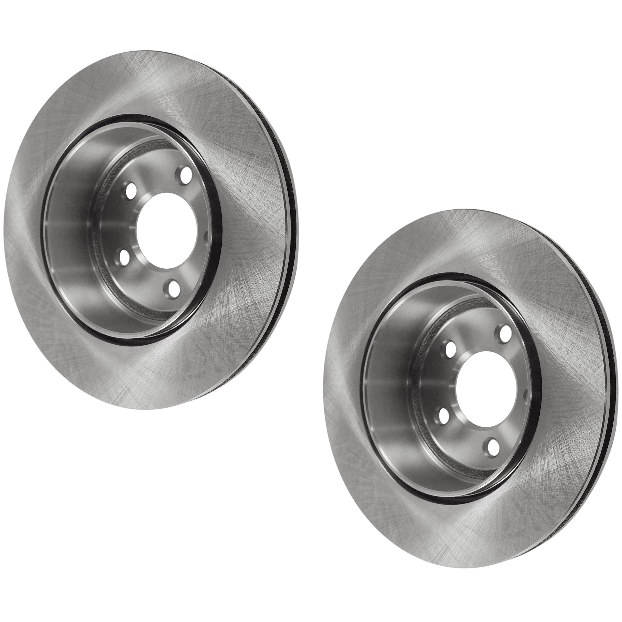 AM CHRYSLER 300-05-21 MAGNUM 05-08 REAR BRAKE DISC RH AND LH 2 Wheel Set Plain Surface Vented 5 Lugs SKU SET JD27110026-2 OEM 4779209AB 4779209AC 4779209AE