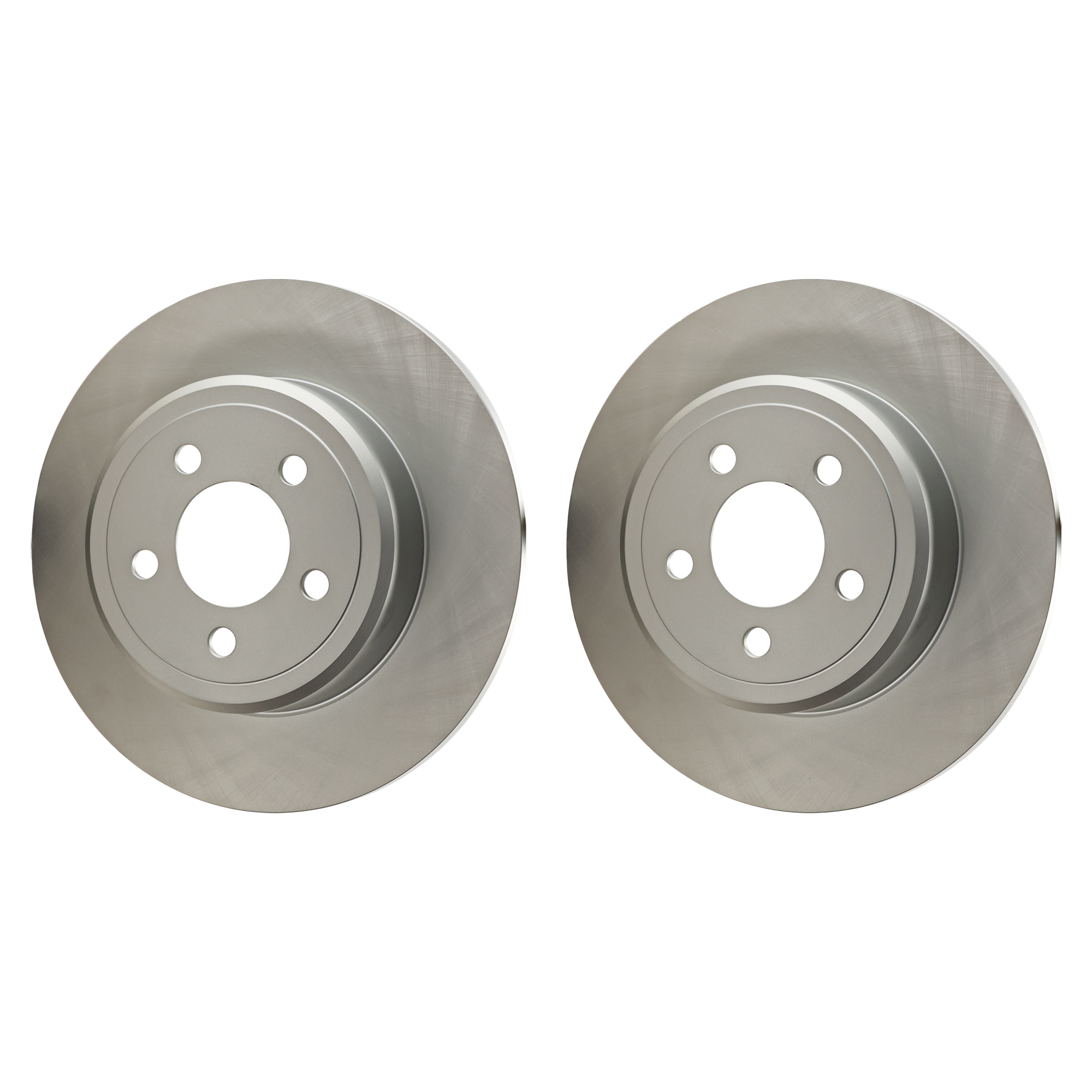 AM CHRYSLER 300-05-22 CHARGER 06-22 REAR BRAKE DISC RH AND LH Plain Surface G Coated Cast Iron Solid 5 Lugs SKU SET JD27110027G 2 OEM 4779208AB PFM