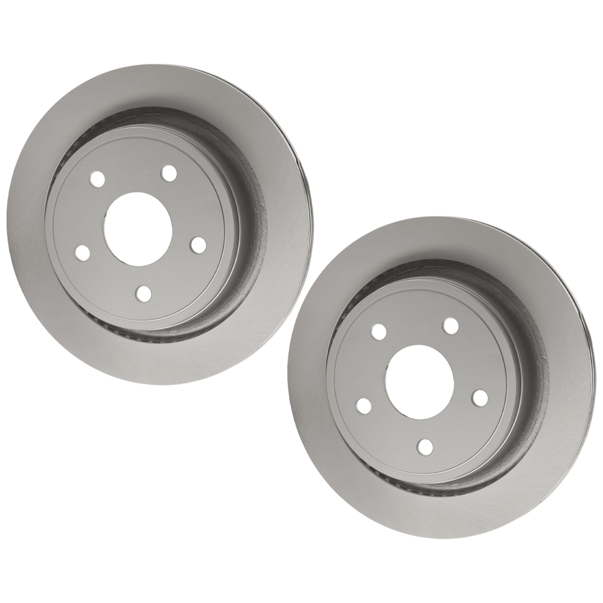 AM RAM 1500-02-10 RAM 1500-11-18 REAR BRAKE DISC RH AND LH Plain Surface G Coated Cast Iron Vented 5 Lugs SKU SET JD27110044G 2 OEM 52009968AC PFM