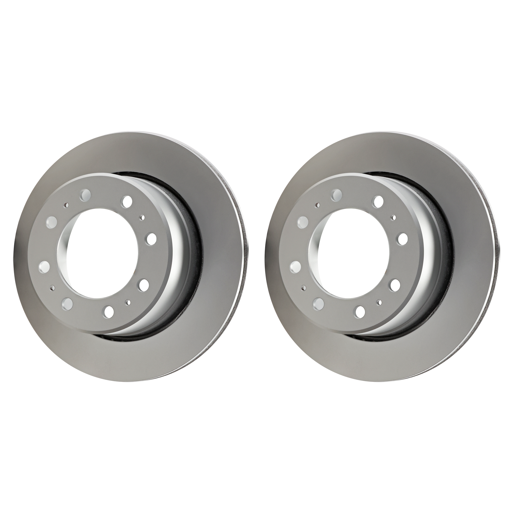 AM RAM 2500-11-19 RAM 3500-11-18 REAR BRAKE DISC RH AND LH Plain Surface G Coated Cast Iron Vented 8 Lugs SKU SET JD27110049G 2 OEM 68188899AA PFM