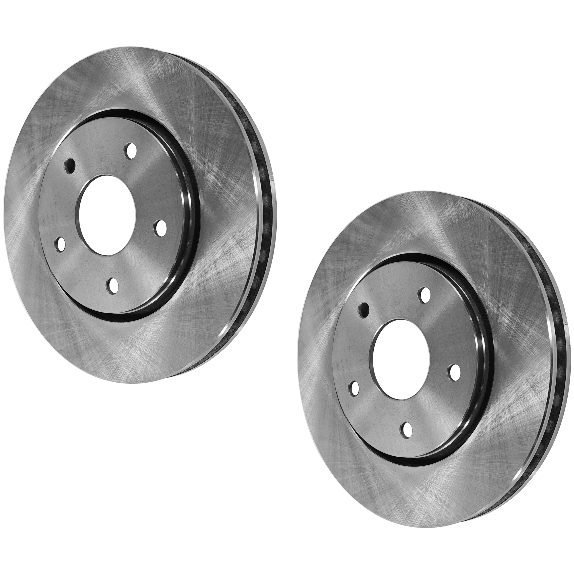 AM C V 12-15 GRAND CARAVAN 08-16 FRONT BRAKE DISC 2 Wheel Set Plain Surface SKU SET JD27110053-2 OEM 4721995AA 4721933AB 4779783AA