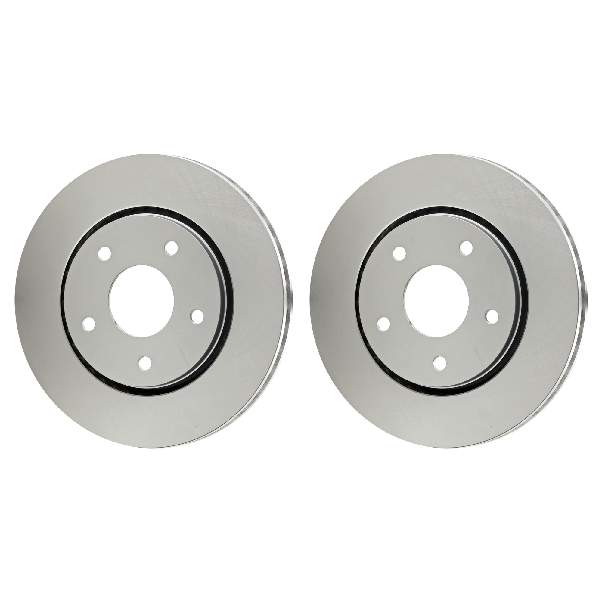 AM GRAND CARAVAN TOWN COUNTRY 08-16 FRONT BRAKE DISC RH AND LH Plain Surface G Coated Cast Iron Vented 5 Lugs SKU SET JD27110053G 2 OEM 4721995AB PFM