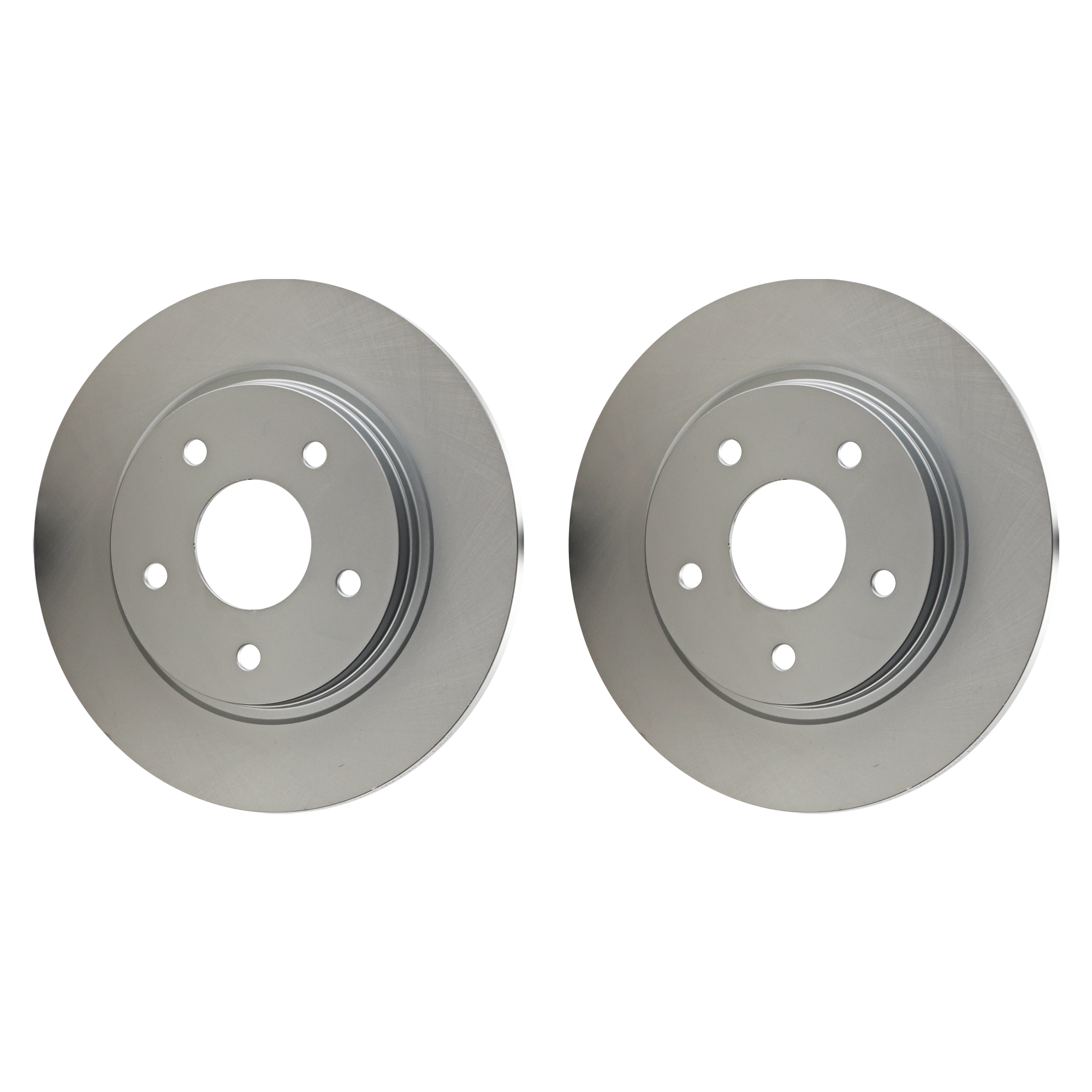 AM GRAND CARAVAN TOWN COUNTRY 08-16 REAR BRAKE DISC RH AND LH Plain Surface G Coated Cast Iron Solid 5 Lugs SKU SET JD27110054G 2 OEM 7B0615601A PFM