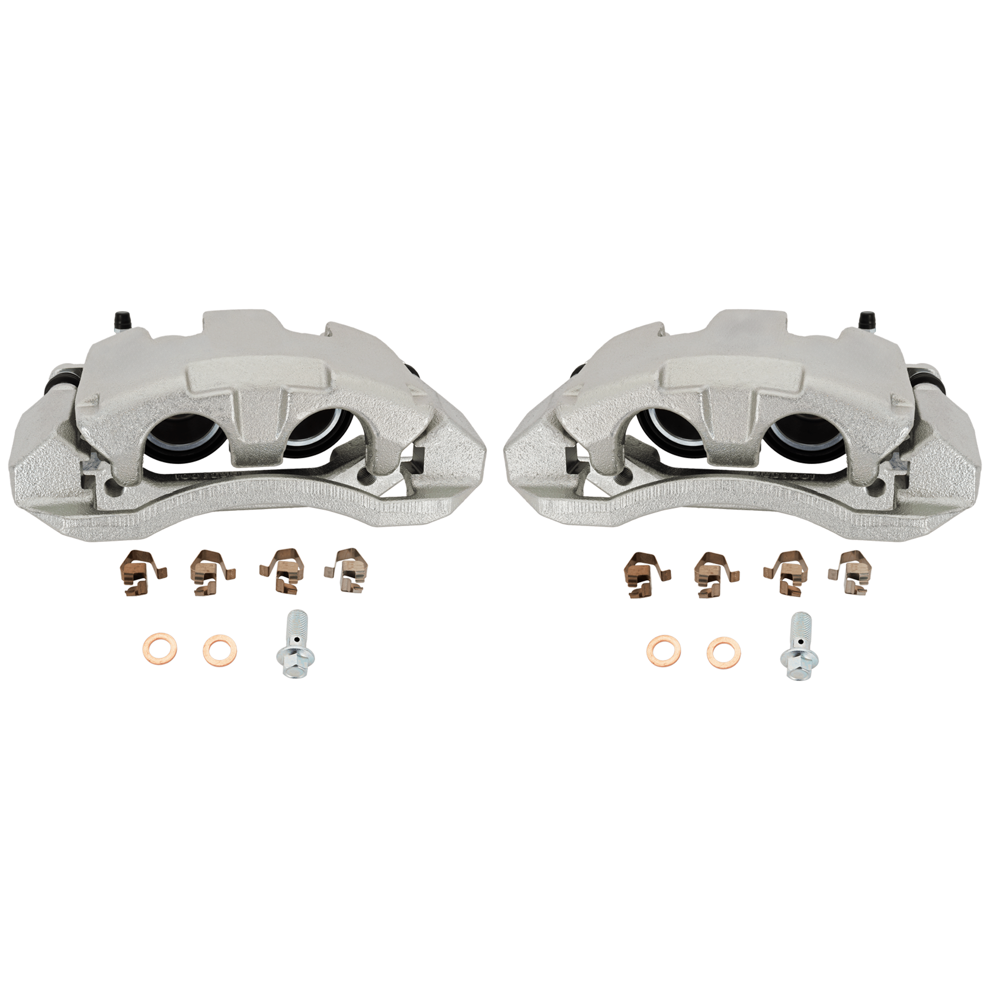 AM DAKOTA 05-08 RAIDER 06-09 FRONT BRAKE KIT WITH CALIPERS 2 Wheel Set Includes 2 Brake Caliper SKU SET JD27150003