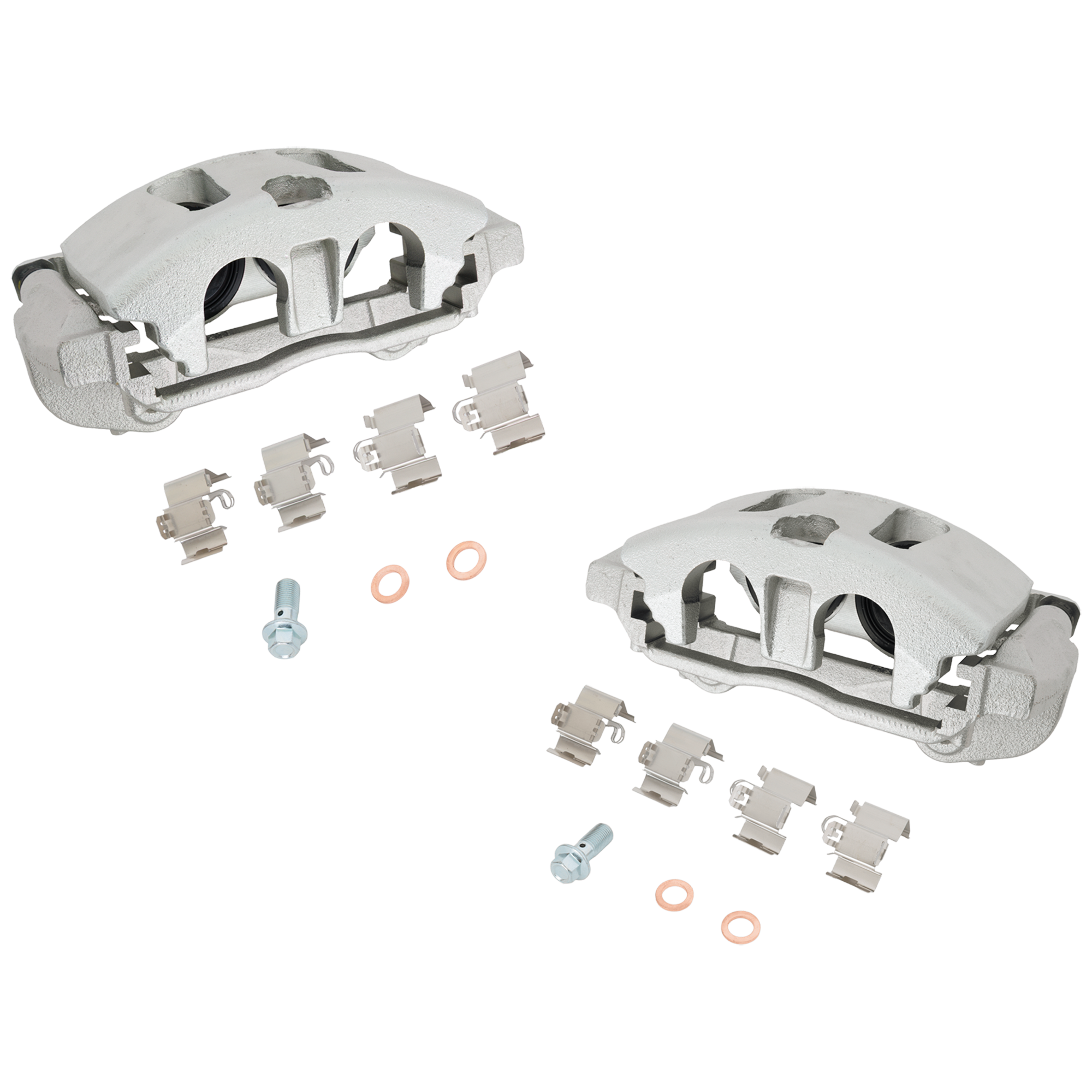 AM GRAND CARAVAN 12-20 PACIFICA 17-20 FRONT BRAKE KIT WITH CALIPERS 2 Wheel Set Includes 2 Brake Caliper SKU SET JD27150015