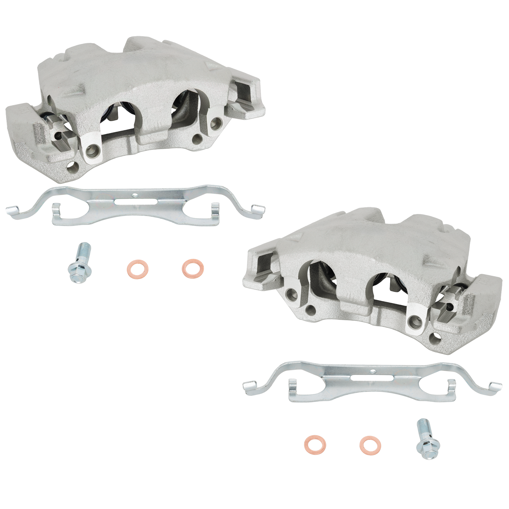AM DURANGO 11-18 GRAND CHEROKEE 11-17 FRONT BRAKE KIT WITH CALIPERS 2 Wheel Set Includes 2 Brake Caliper SKU SET JD27150019