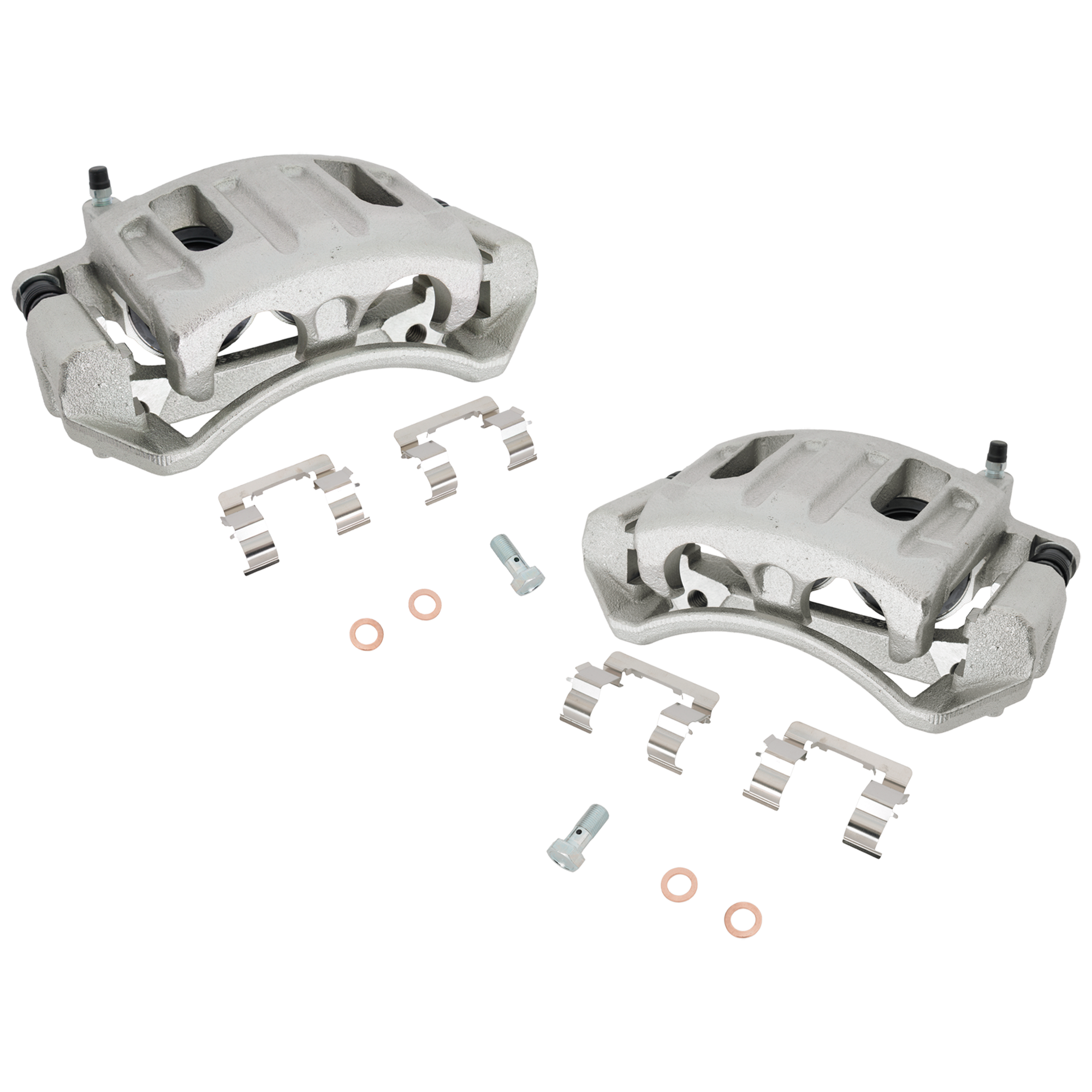 AM DAKOTA 03-04 FRONT BRAKE KIT WITH CALIPERS 2 Wheel Set Includes 2 Brake Caliper SKU SET JD27150023