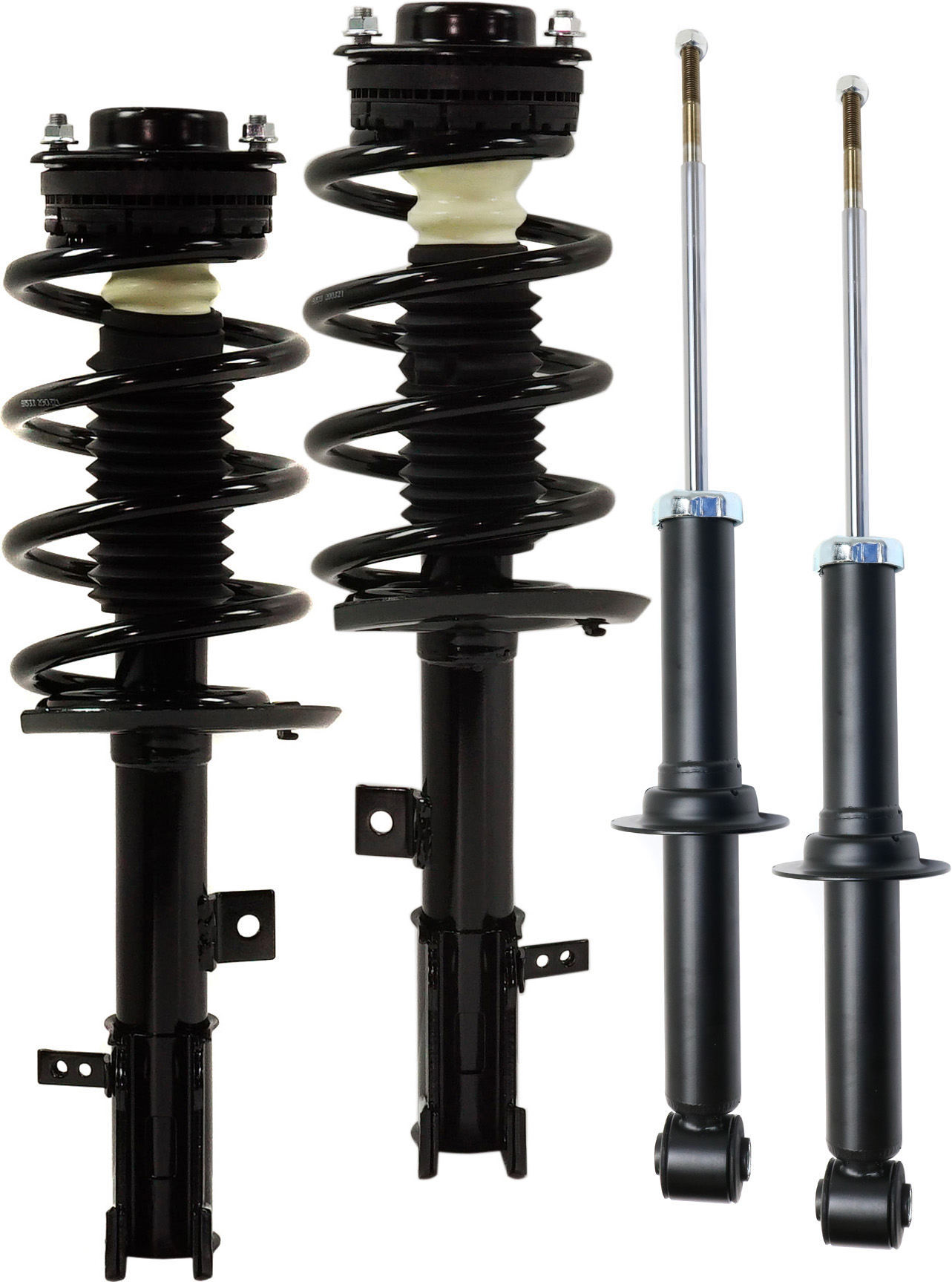 AM JOURNEY 09-10 FRONT AND REAR SHOCK AND BARE STRUT RH AND LH Set of 4 SKU SET JD28050019-4 D OEM 4743866AB 68190341AB LS53906