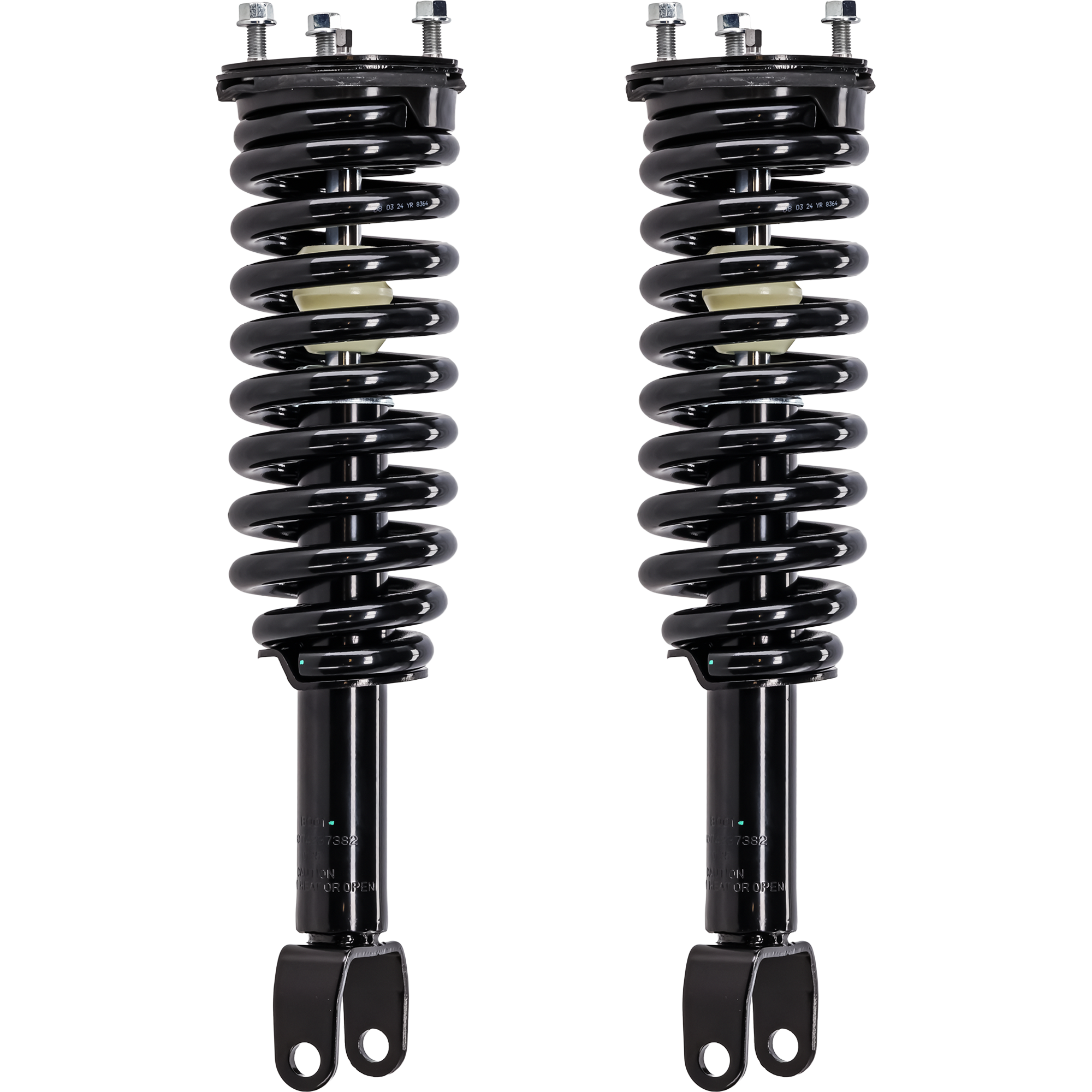 AM DAKOTA 05-09 RAIDER 06-09 FRONT LOADED STRUT RH AND LH Gas Charged Twin tube Rear Wheel Drive Set of 2 SKU SET JD280512-2 OEM 68020856AB 52855697AE