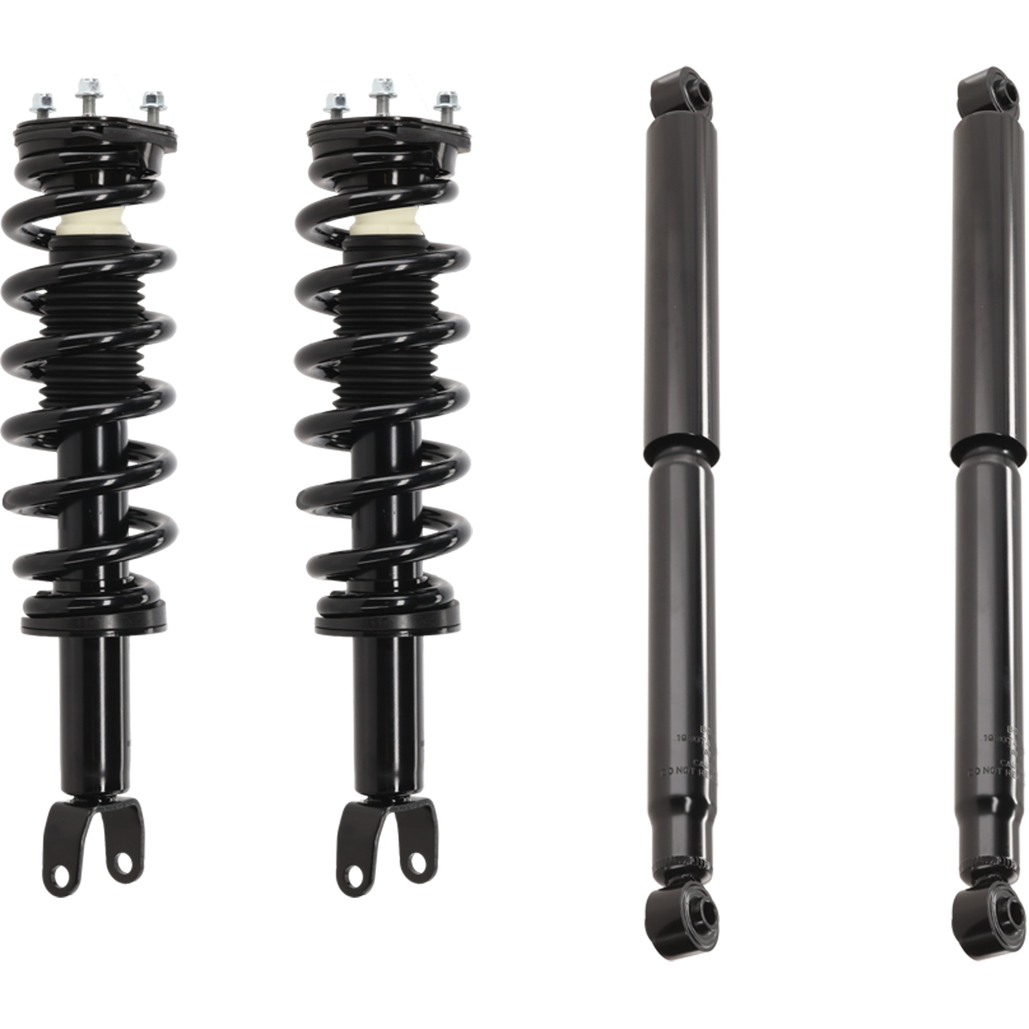 AM RAM 1500-11-18-1500 CLASSIC 19-23 FRONT AND REAR SHOCK AND FULLY LOADED STRUT RH AND LH Gas Charged Twin tube SKU SET JD280518-4 OEM 52855791AC 52853460AE 68040873