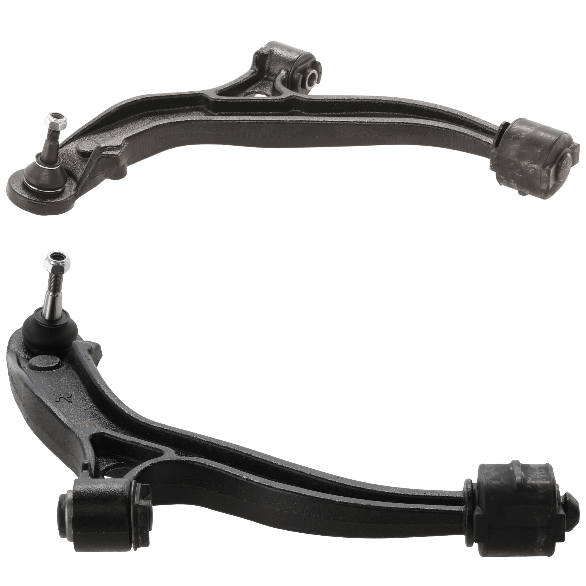 AM CARAVAN 01-07 FRONT CONTROL ARM RH AND LH Lower w Heavy Duty Suspension Ball Joint and Bushing SKU SET JD281547 OEM 4743834AB 4743835AB