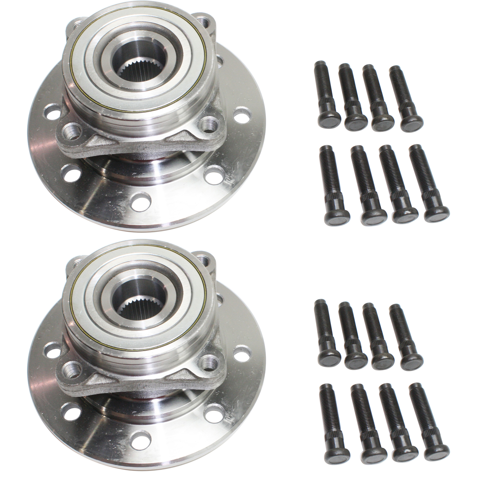 AM RAM 3500-94-99 FRONT HUB ASSEMBLY RH AND LH 8 Lugs SKU SET JD283731-2 OEM 715070-7200326-40067011-050100