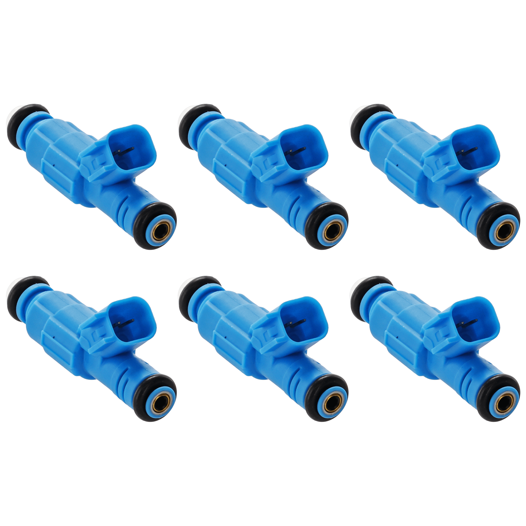 AM RAM 1500 LIBERTY 02-03 FUEL INJECTOR Gas 3.7L Eng. Set of 6 SKU SET JD31430003-6 OEM 0280155972-53031099 RL031099