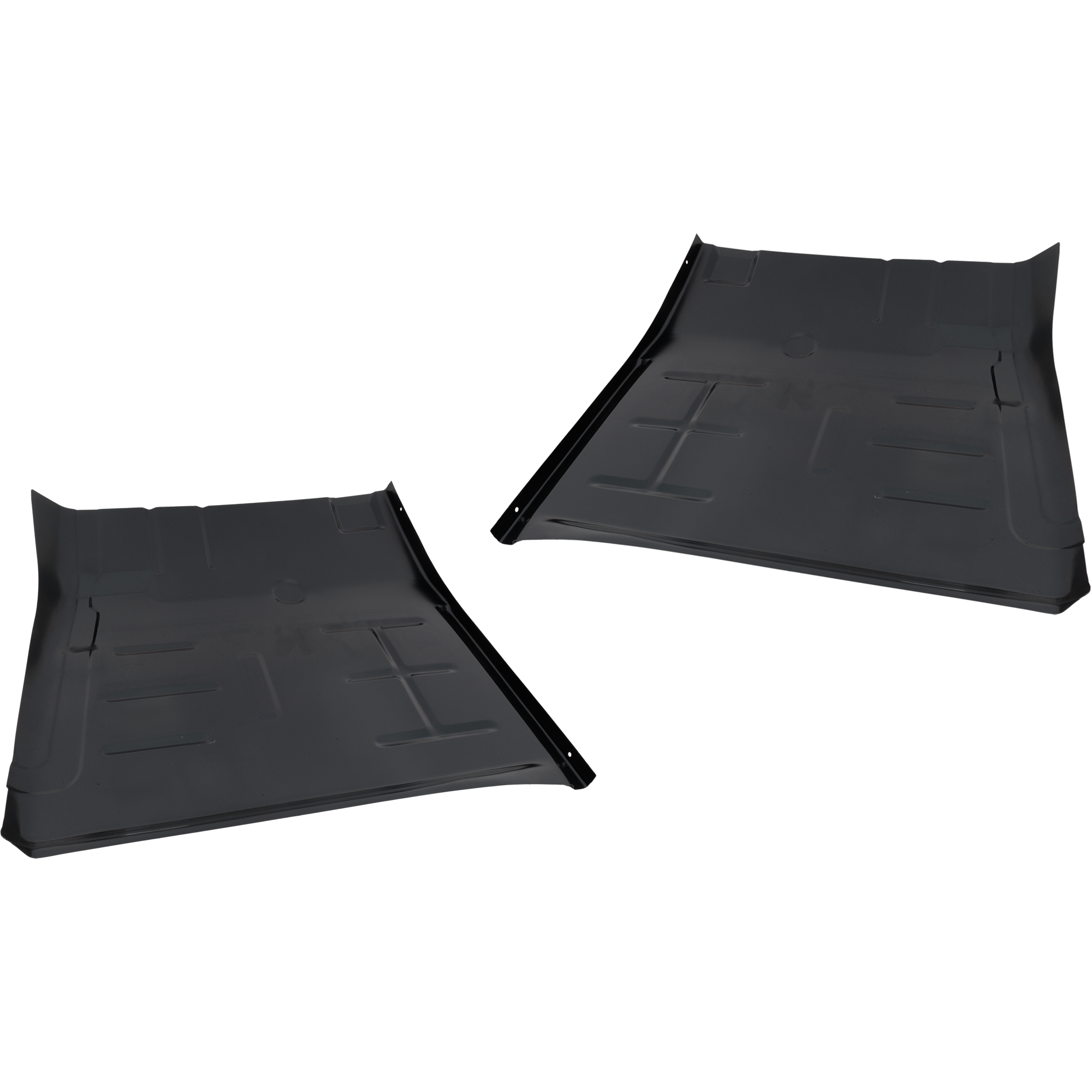 AM DODGE FULL SIZE PICKUP 72-93 RAMCHARGER 74-93 FLOOR PAN RH AND LH Front Section SKU SET JD43250001