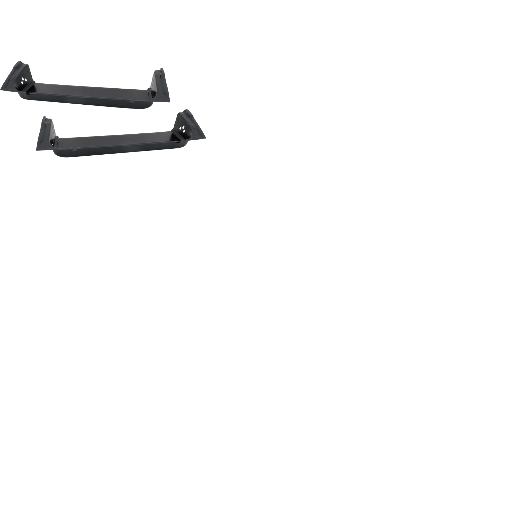 AM DODGE PICKUP 72-93 RAMCHARGER 74-93 FRONT DOOR INNER BOTTOM RH AND LH SKU SET JD46950001