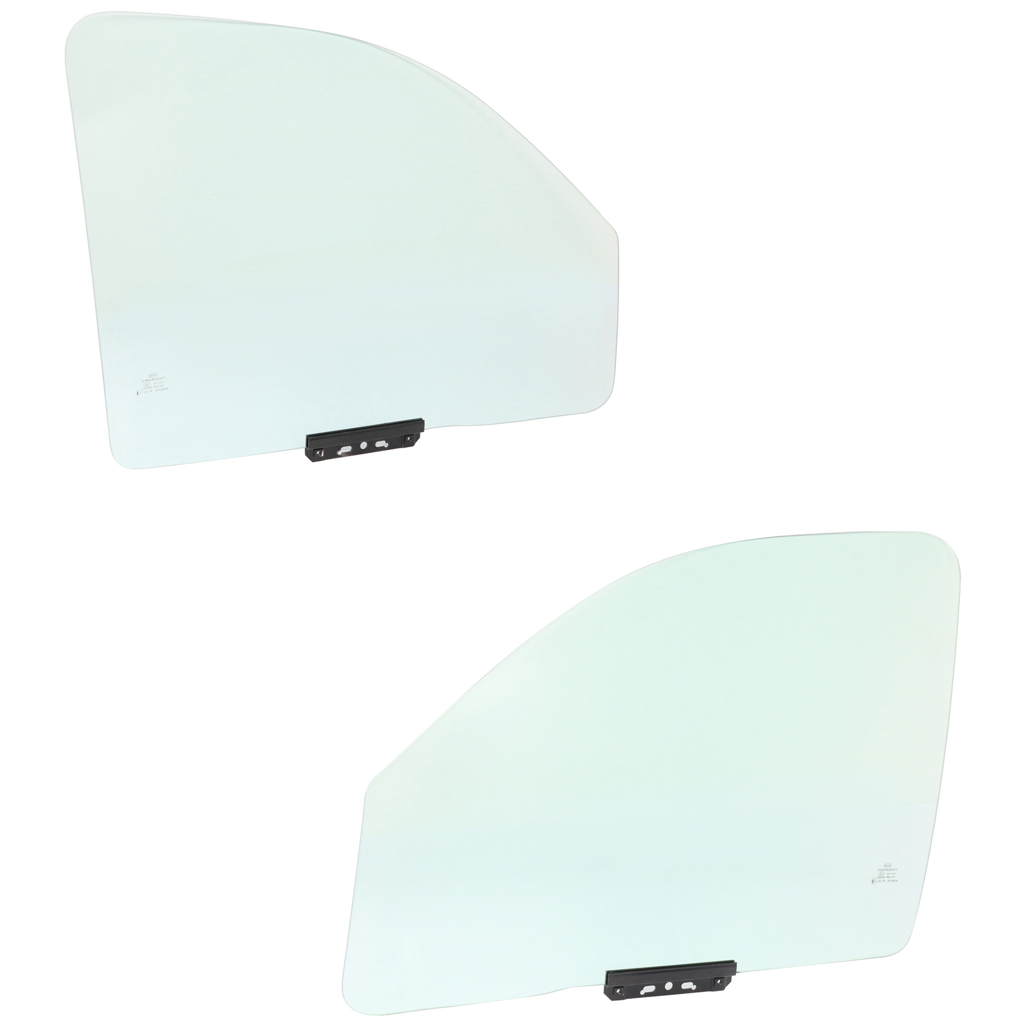 AM DAKOTA 03-04 FRONT DOOR GLASS RH and LH Green Tint 4 Door SKU SET JD480103 OEM 55112140AA DD10431GTYN DD09276