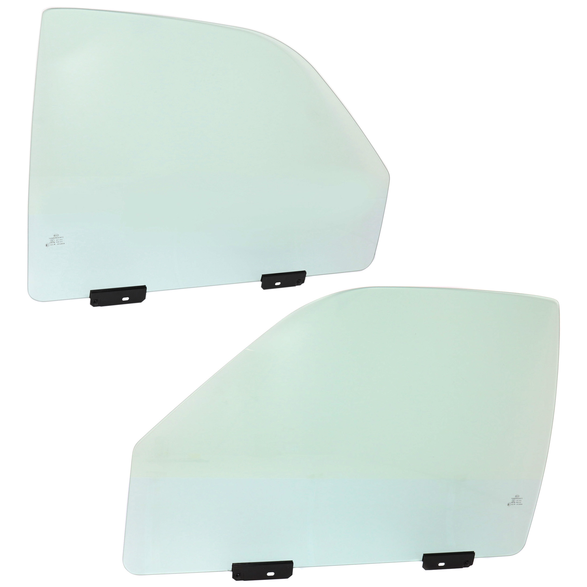 AM DODGE FULL SIZE P U 94-02 FRONT DOOR GLASS RH AND LH Green Tint SKU SET JD480109 OEM 55135396AC DD08488GTYN 5513539