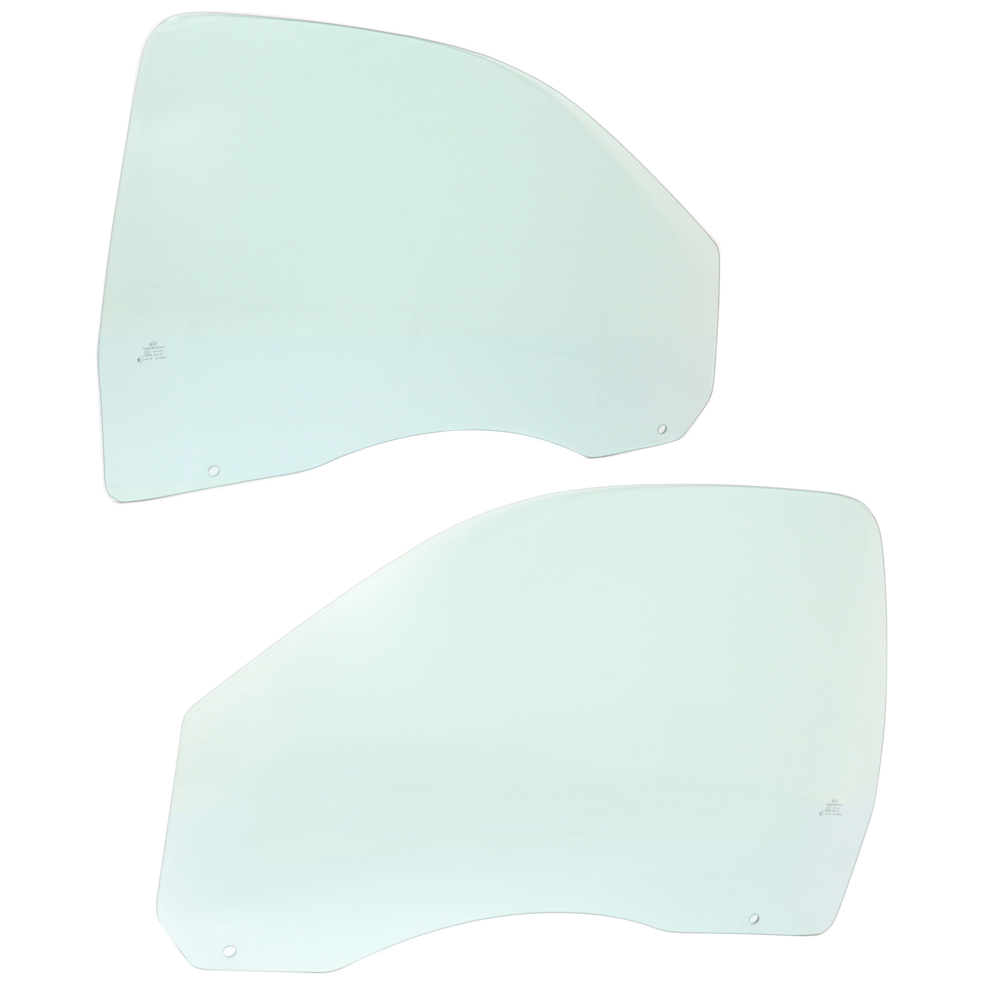 AM RAM 1500-09-18-2500-3500-10-22 FRONT DOOR GLASS RH and LH Clear Includes 19-22-1500 Classic Standard Cap Pickup SKU SET JD480113 OEM 55372324AB DD11589GTNN 5537232