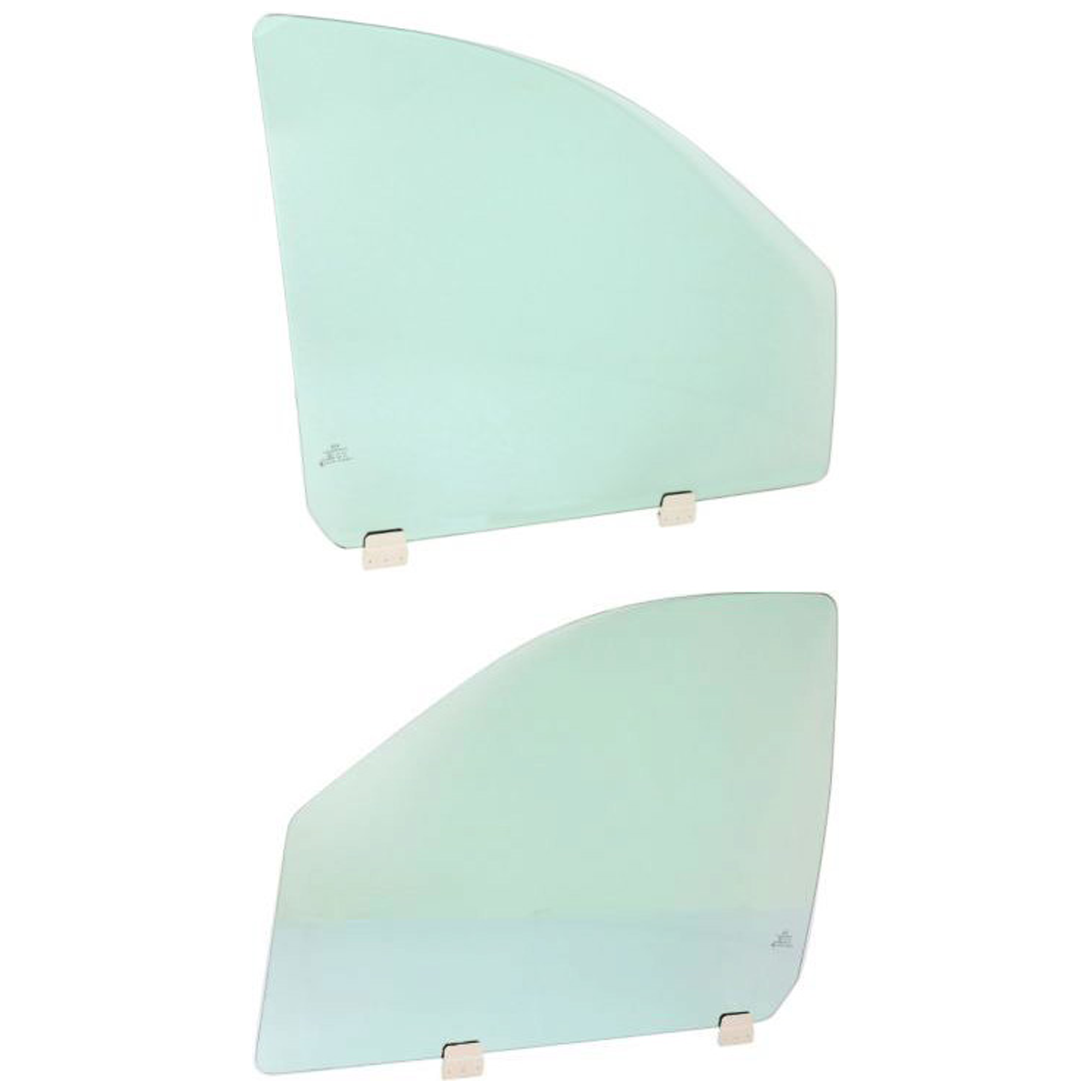AM DODGE FULL SIZE P U 06-08 FRONT DOOR GLASS RH and LH Green Tint Laminated 4 Door SKU SET JD480115 OEM 55277254AB DD10934GTYN 5527725