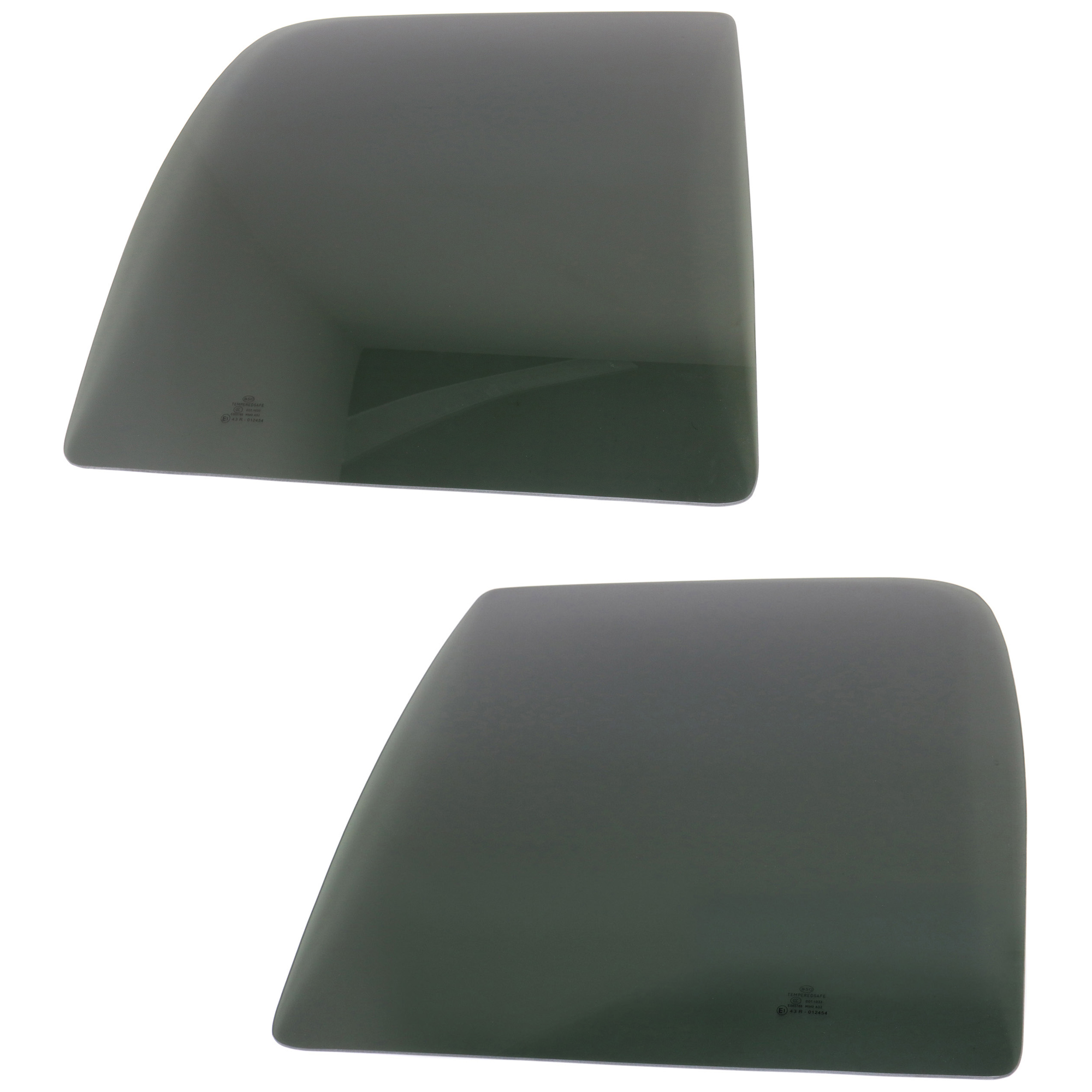AM DODGE FULL SIZE P U 02-09 REAR DOOR GLASS RH and LH Gray Tint Privacy Extended Cab Pickup Quad Cab 4 Door SKU SET JD481305 OEM 55276108AD DD10075YPNN 5527610