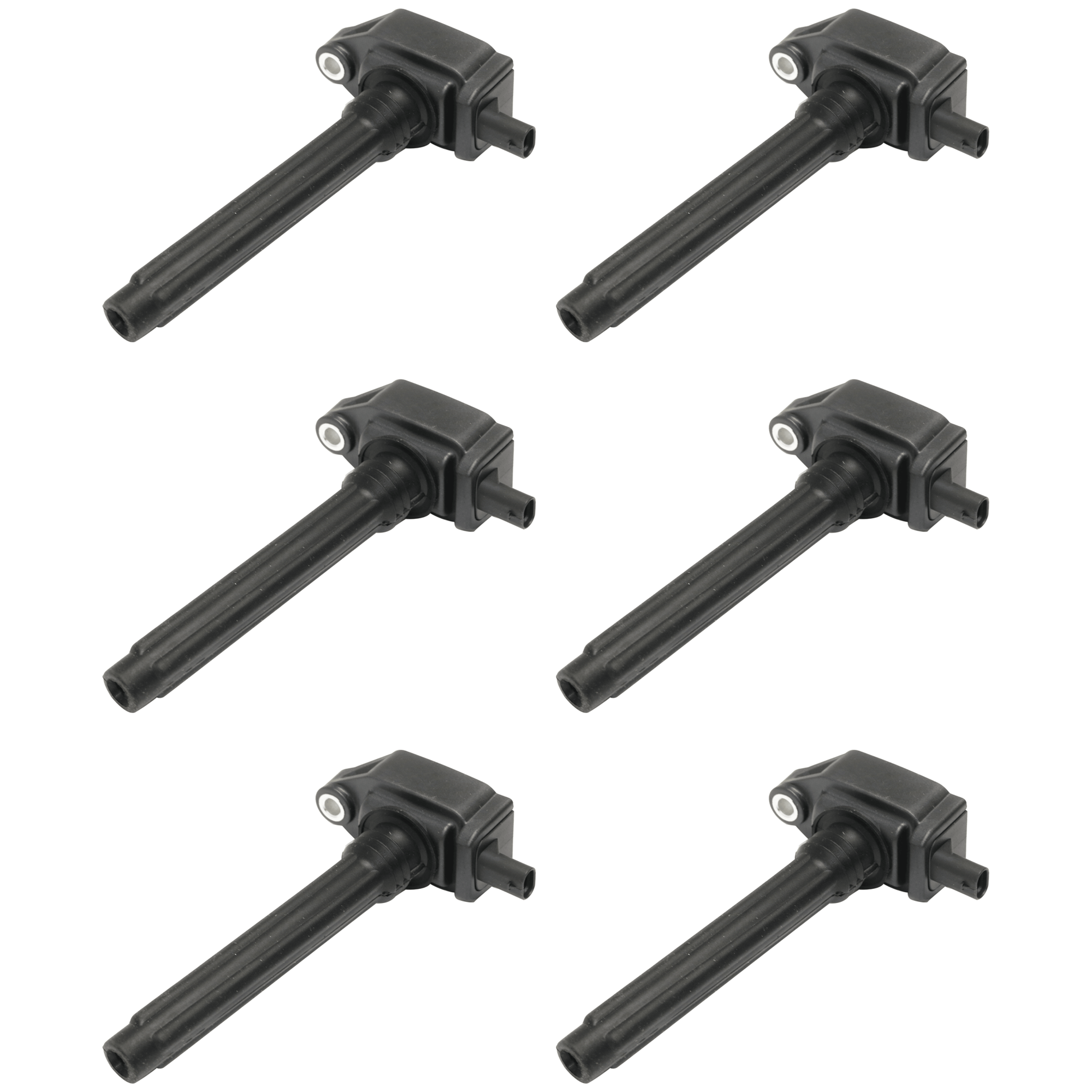 AM CHALLENGER CHRYSLER 300-11-21 IGNITION COIL 12V 2 Male Terminals Blade Type Set of 6 SKU SET JD504615-6