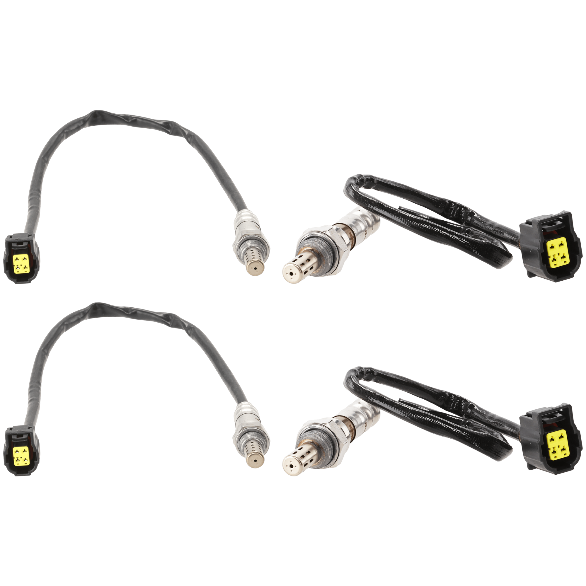 AM WRANGLER 07-10 OXYGEN SENSOR Set of 4 Heated 4 Wire Threaded in type SKU SET JD960905
