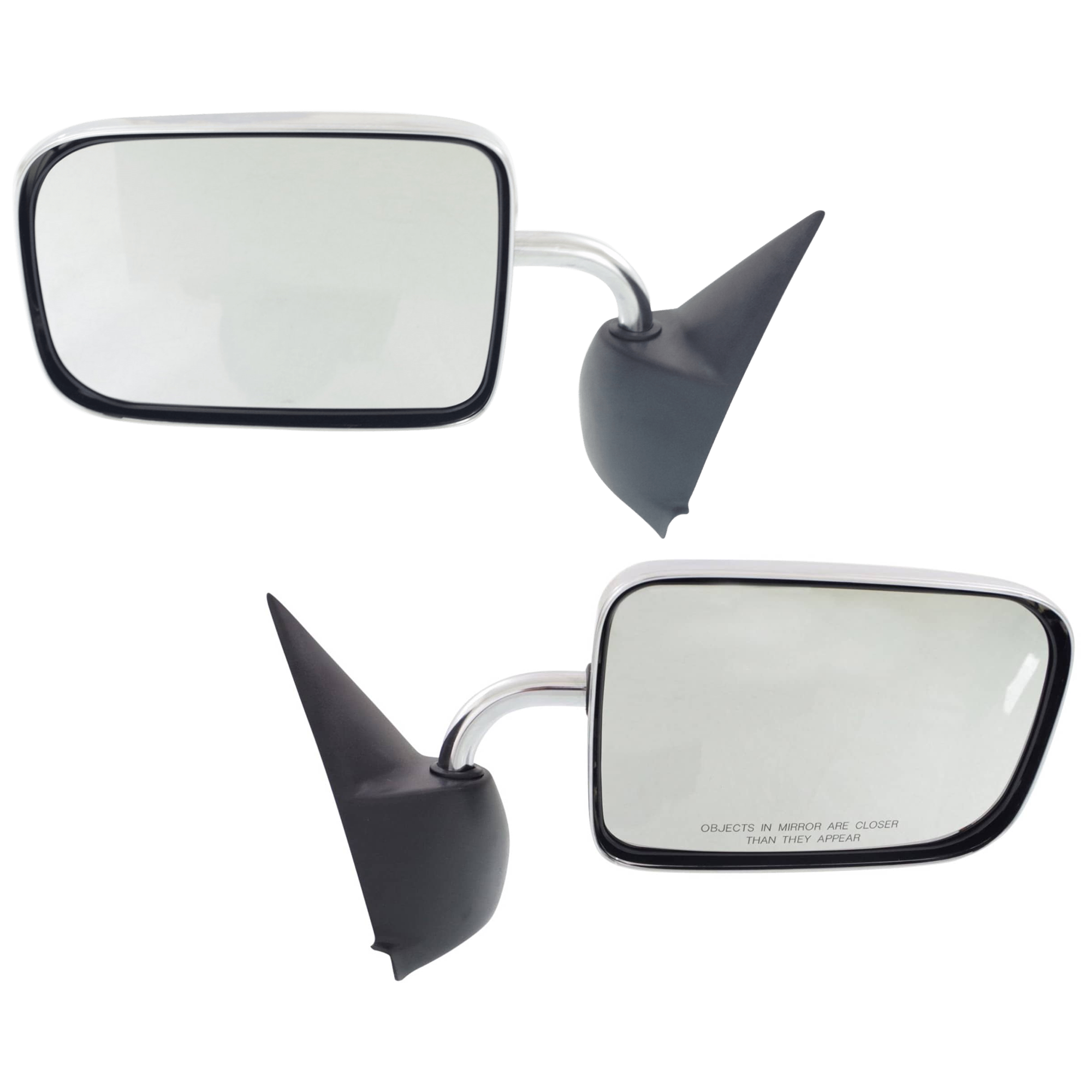 AM RAM 1500 P U 94-01 RAM 2500-3500 P U 94-02 MIRROR RH AND LH Non Towing Manual Adjust Manual Folding Non Heated Chrome SKU SET JDG13R OEM 55022240 PFM 55076478AE PFM 55