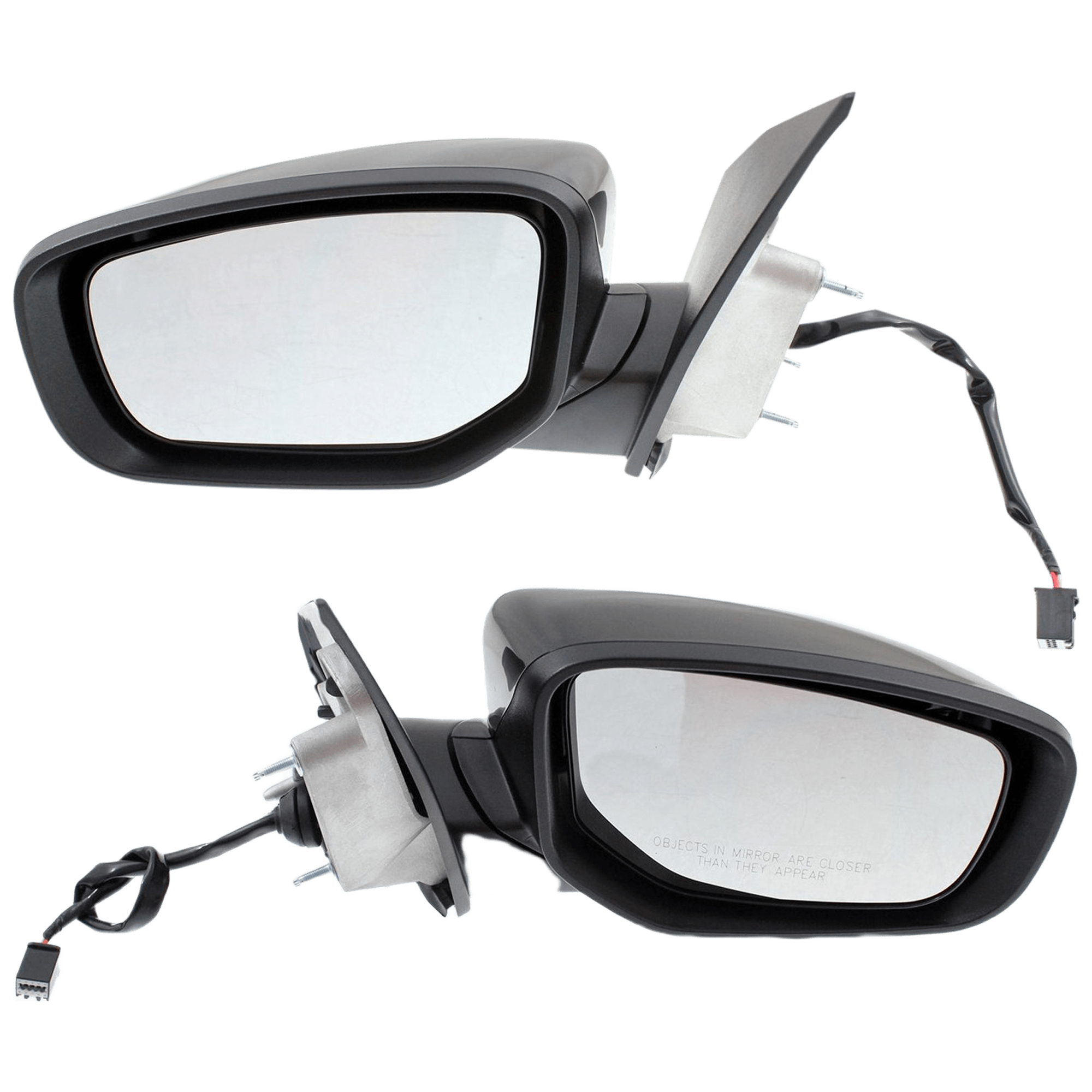 AM DART 13-15 MIRROR RH AND LH Power Manual Folding Non Heated Paintable No Puddle and Signal Lights SKU SET JDG18ER Partslink CH1320363 CH1321363 OEM 1TA101X8AH 1TA111X8AH