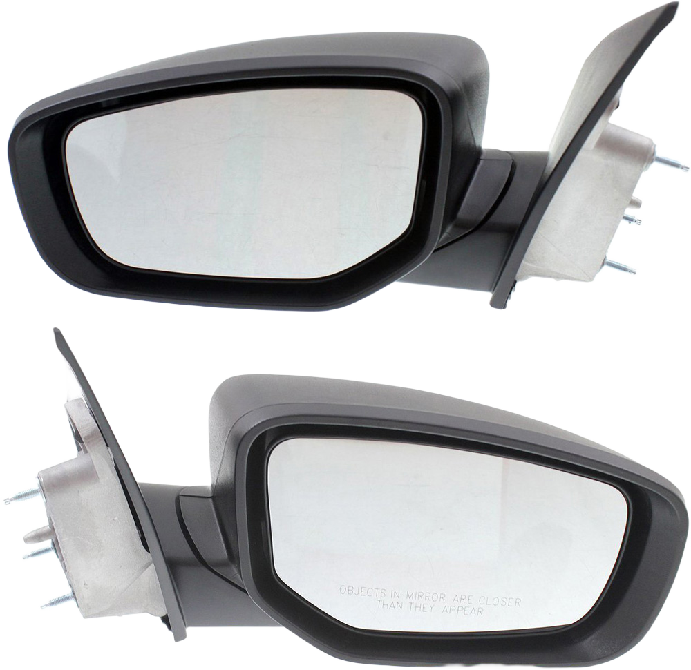 AM DART 13-16 MIRROR RH AND LH Manual Adjust Manual Folding Non Heated Textured No Puddle and Signal Lights SKU SET JDG18R Partslink CH1320362 CH1321362 OEM 68086506AG 68086507AG