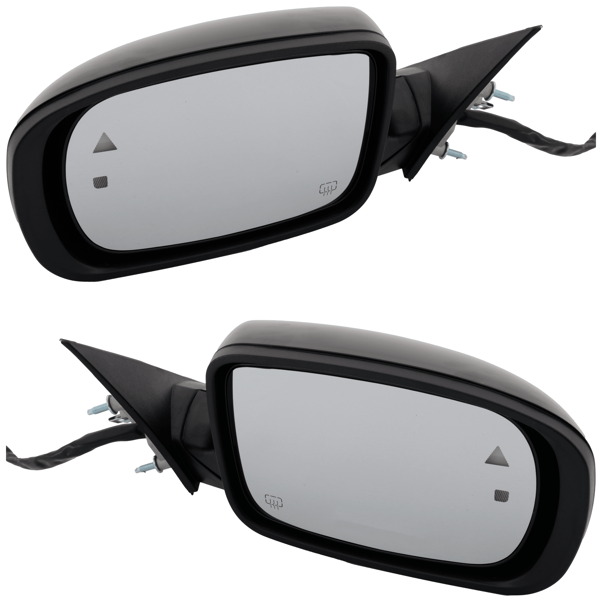 AM CHARGER 11-19 MIRROR RH AND LH Power Manual Folding Heated Paintable w Puddle Light Blind Spot Detection No Auto dimming Memory Signal Light SKU SET JDG197ER Partslink CH1320452 CH1321452 OEM 1TG40TZZAK 1TG40DX8AK 1TG41DX8