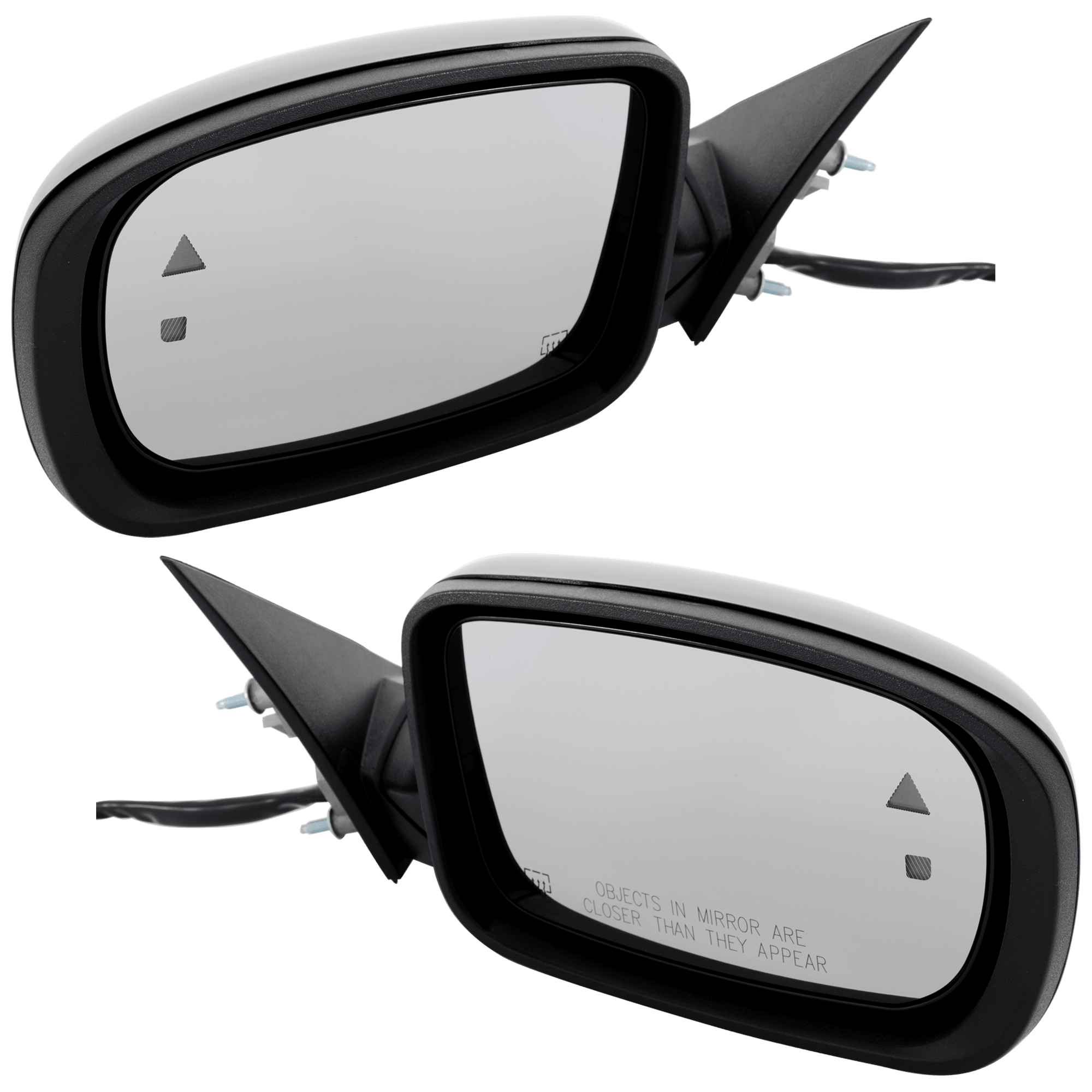 AM CHARGER 11-19 MIRROR RH AND LH Power Manual Folding Heated Paintable w Memory Puddle Light Blind Spot Detection No Auto dimming Signal Light SKU SET JDG198ER Partslink CH1320453 CH1321453 OEM 1NJ05TZZAL PFM 1NJ05DX8AL PFM