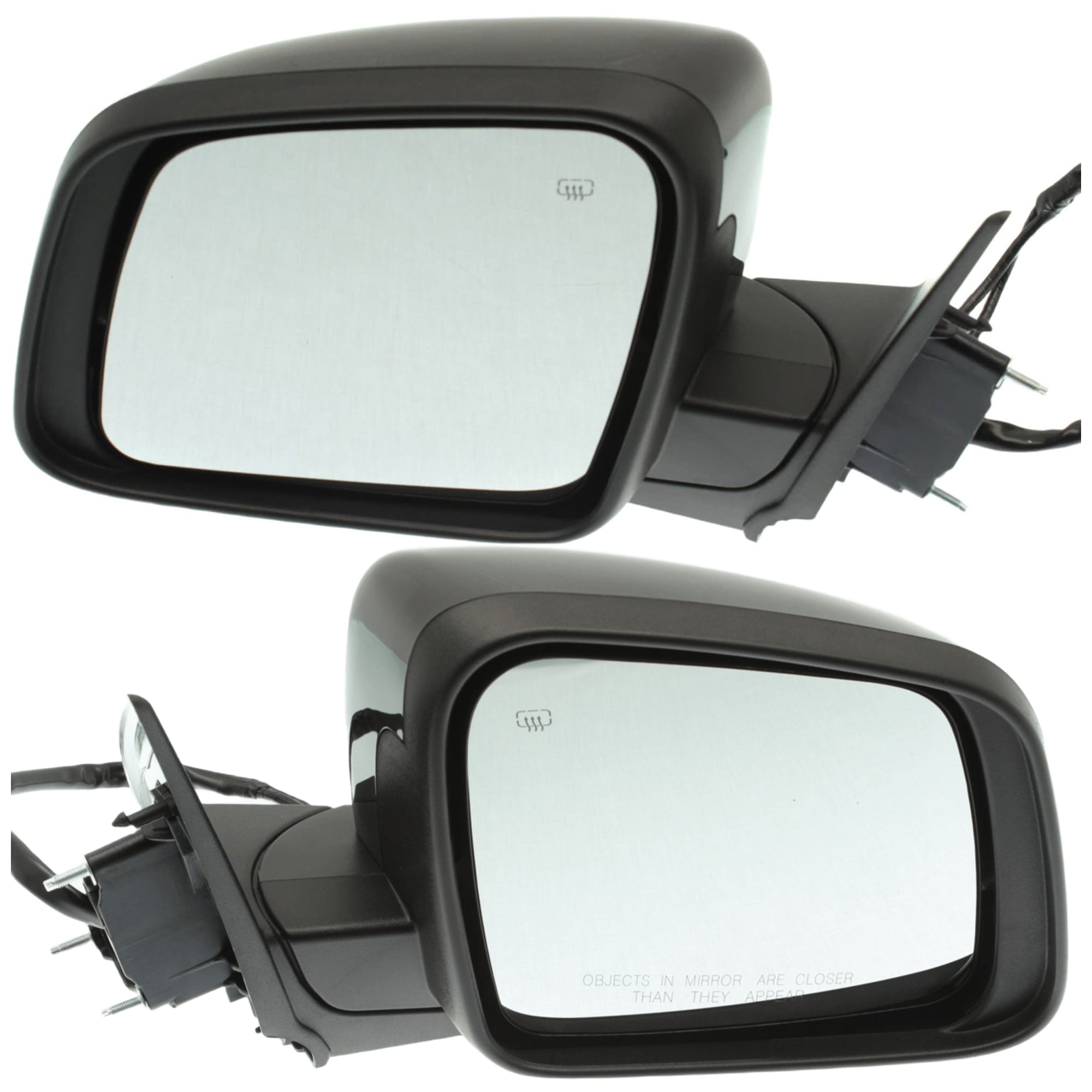 AM DURANGO 11-21 MIRROR RH AND LH Power Manual Folding Heated w Mem and Signal Light No BSD and Auto Dim Paintable SKU SET JDG34ER S Partslink CH1320421 CH1321421 OEM 5SH44TZZAF 5SH45AXRAF PFM