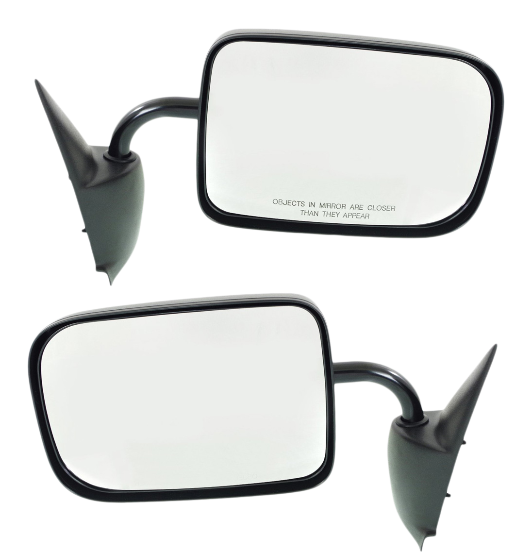 AM RAM FULL SIZE P U 94-97 MIRROR RH AND LH Non Towing Manual Adjust Manual Folding Non Heated Textured SKU SET JDG35R Partslink CH1320114 CH1321114 OEM 55022240-55022241