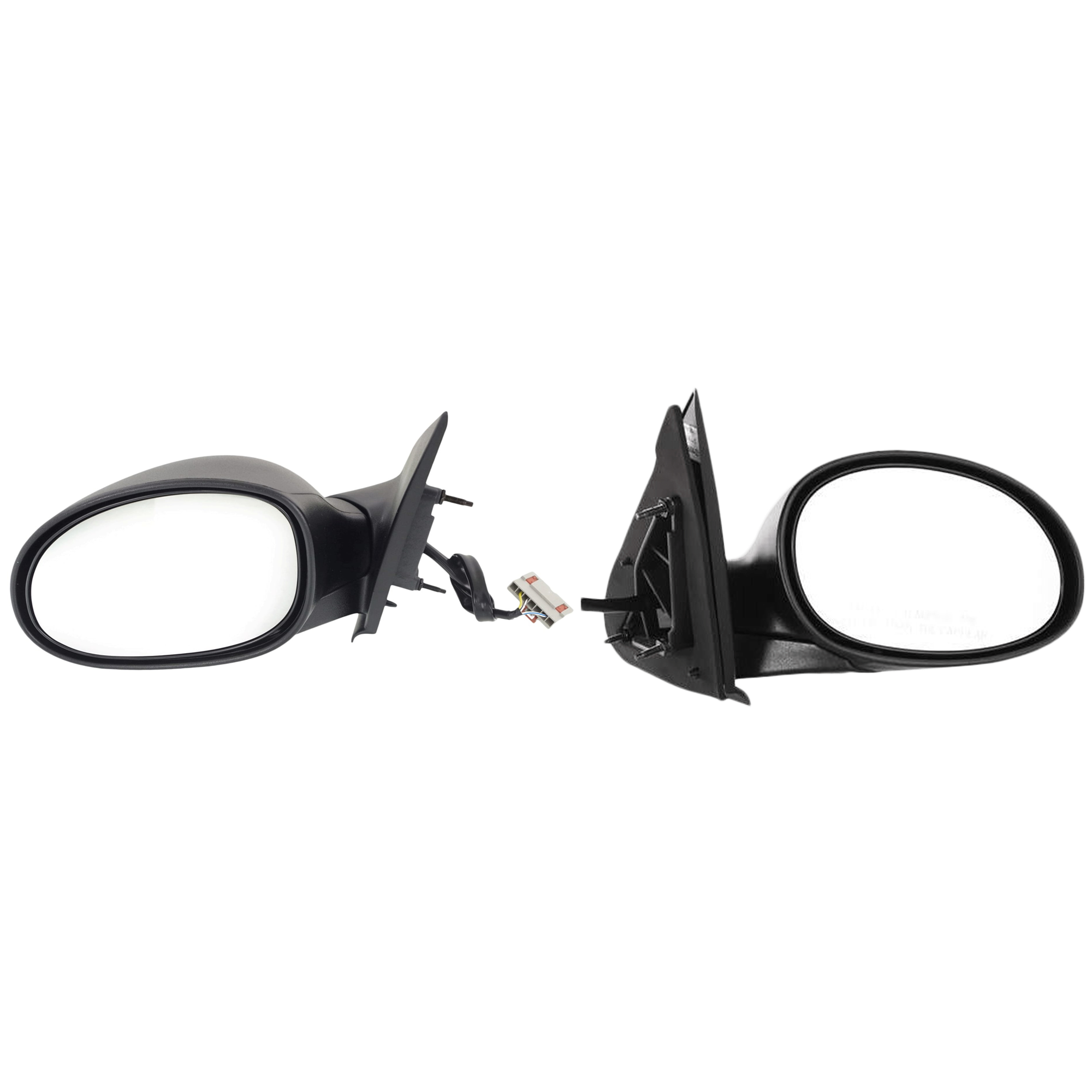 AM NEON 00-02 MIRROR RH AND LH Power Manual Folding Non Heated Paintable SKU SET JDG38ER Partslink CH1320205 CH1321205 OEM 4783566AM 4783567AM