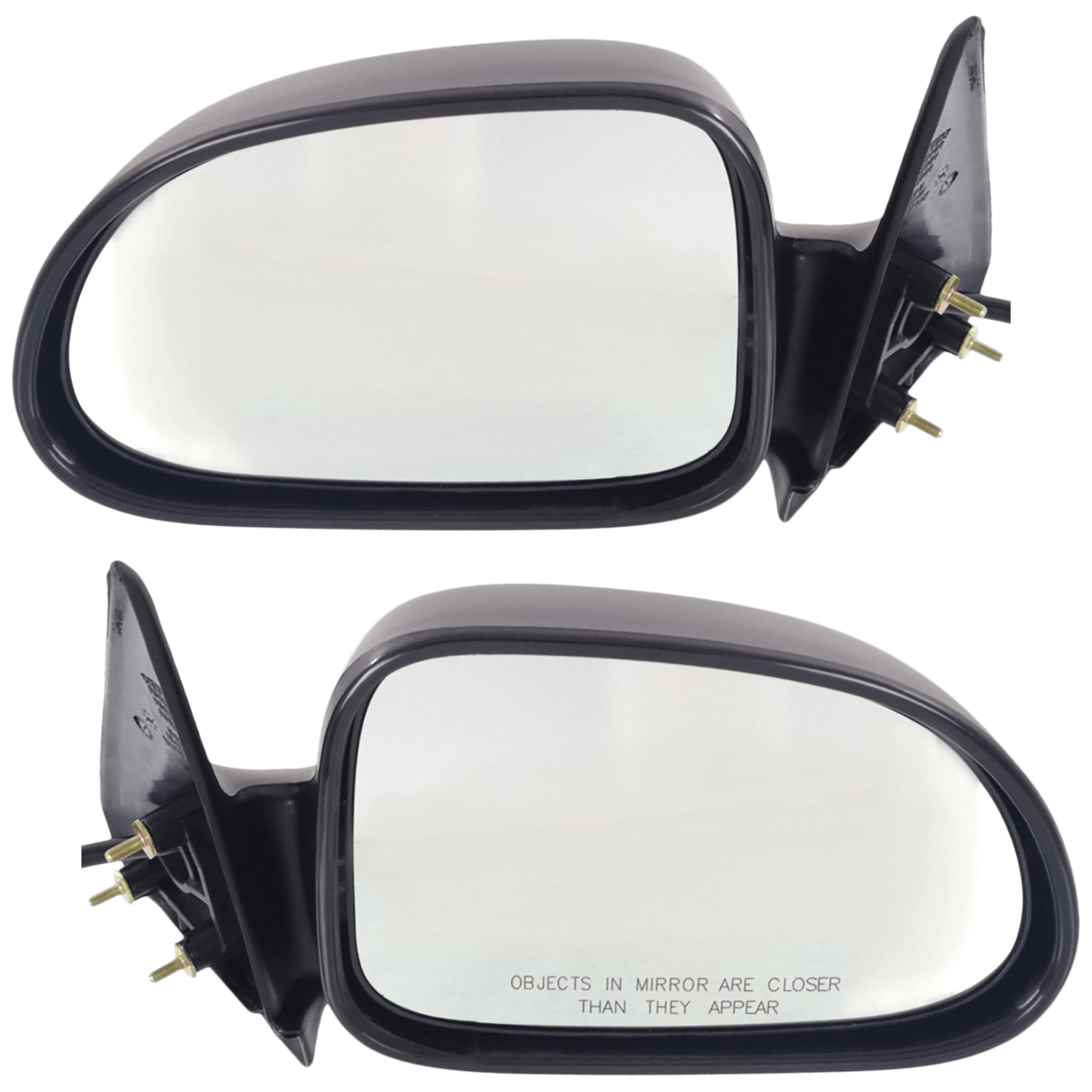 AM DAKOTA 01-04 MIRROR RH AND LH Power Non Folding Non Heated Textured 5 x 7 in. SKU SET JDG41ER Partslink CH1320198 CH1321198 OEM 55077250AB 55077251AB
