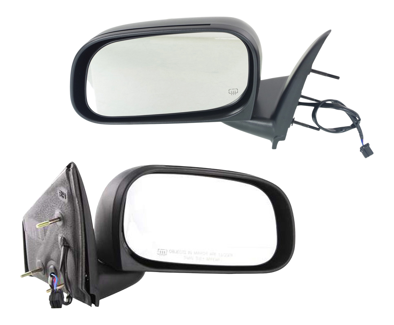 AM DURANGO 04-09 MIRROR RH AND LH Power Manual Folding Heated Textured No Memory SKU SET JDG47ER Partslink CH1320217 CH1321217 OEM 55077400AM 55077401AM