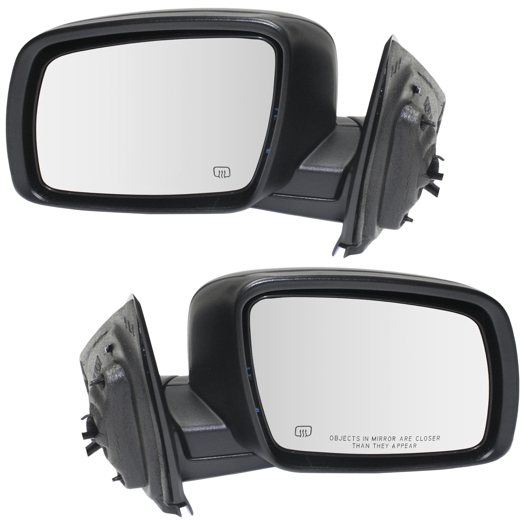 AM JOURNEY 09-18 MIRROR RH AND LH Power Manual Folding Heated Paintable No Memory and One Touch SXT R T Models SKU SET JDG92ER OEM 1GC001BSAF 1GC011BSAF