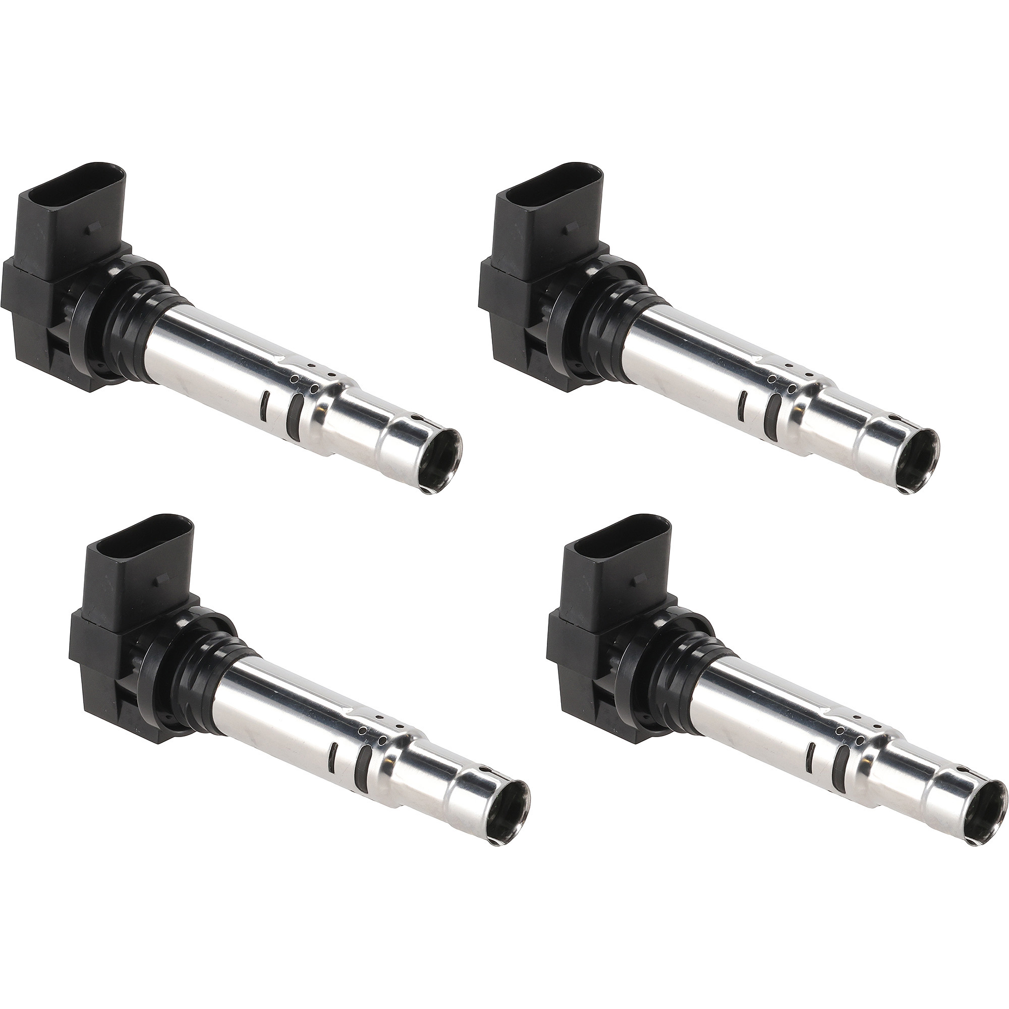 AM GOLF 93-93 TIGUAN 13-13 IGNITION COIL Coil on Plug 12 Volts 1 Male Blade type Terminal 1.4-2.0L Eng. 4 Cyl Set of 4 SKU SET JDV50460005-4 OEM 036905100-036905100A 036905100