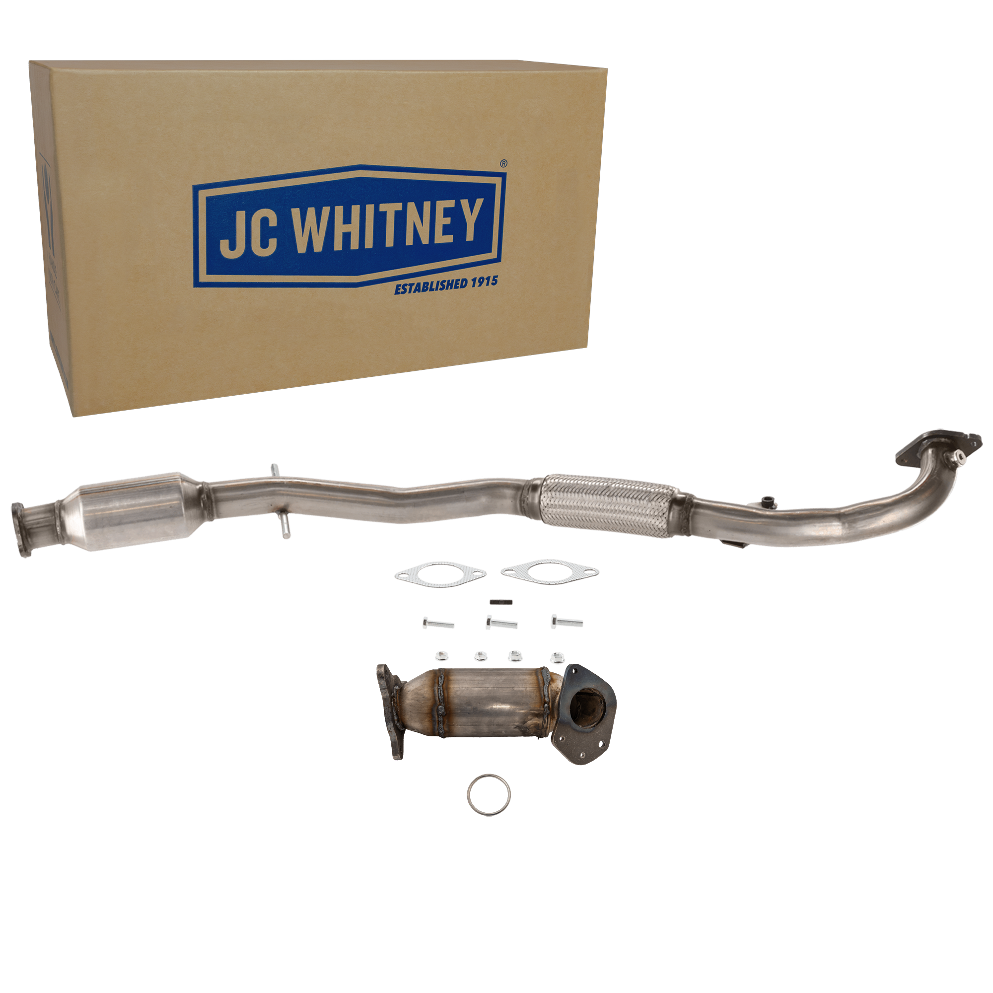 AM MALIBU 13-15 MALIBU LIMITED 16-16 FRONT AND REAR CATALYTIC CONVERTER RH=LH 2.5L Eng. 6 Cyl SKU SET JEC96030018