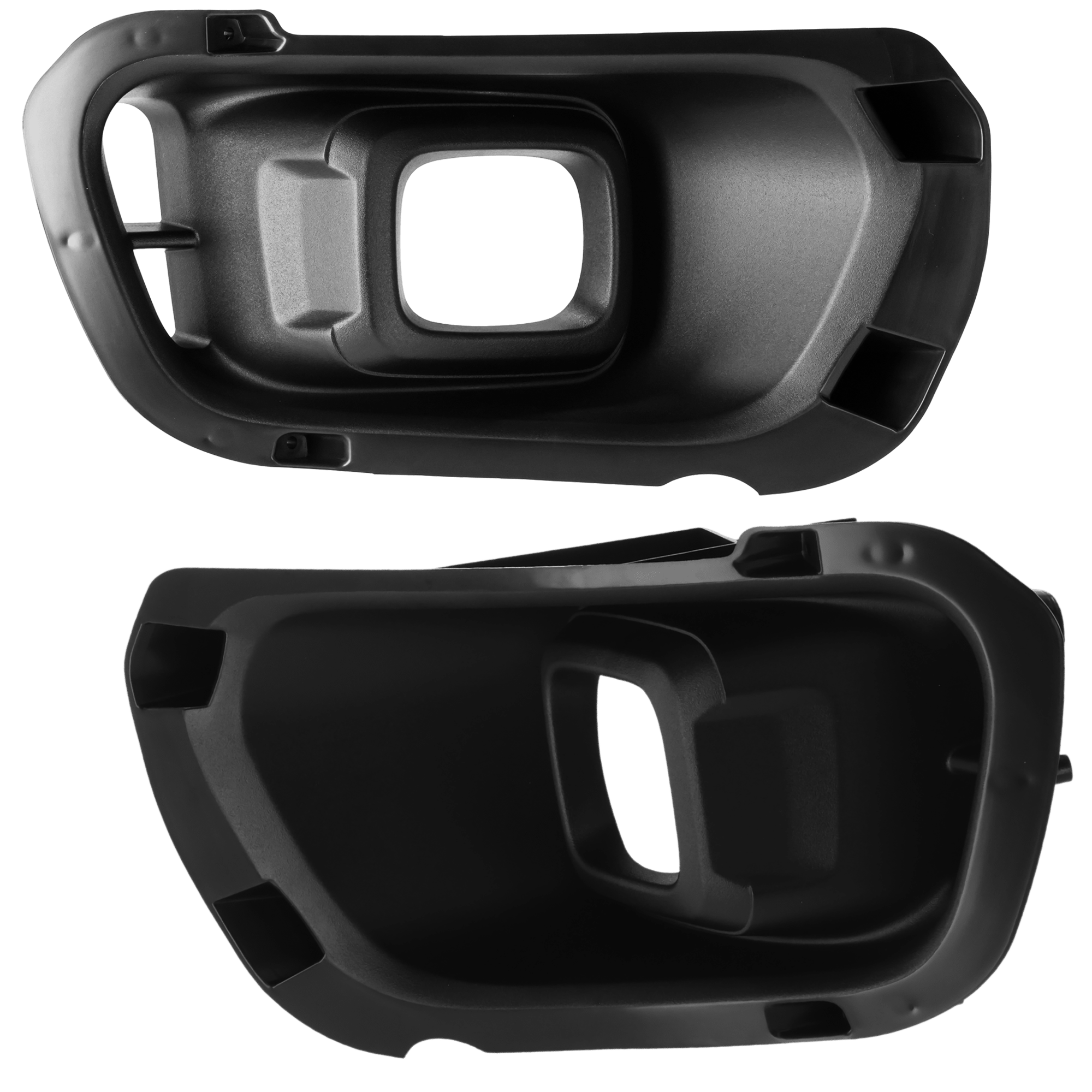 AM RANGER 19-23 FOG LAMP MOLDING RH AND LH Black All Cab Types SKU SET JF10810001 Partslink FO1038195 FO1039195 OEM KB3Z15266A KB3Z15266B