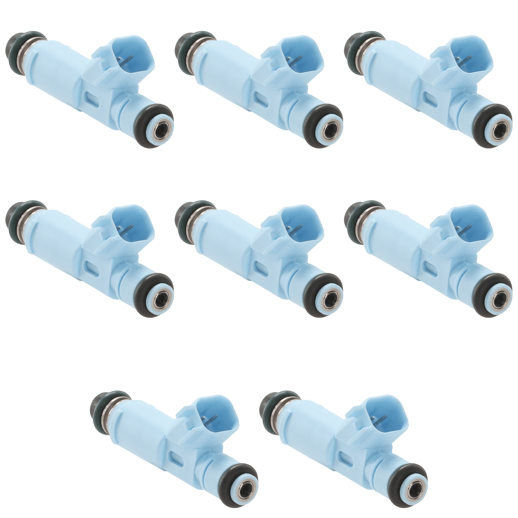 AM E 150 F 150-09-10 FUEL INJECTOR 4.6L Eng. F 150-16 Valves Set of 8 SKU SET JF20580017-8 OEM 9W7Z9F593A