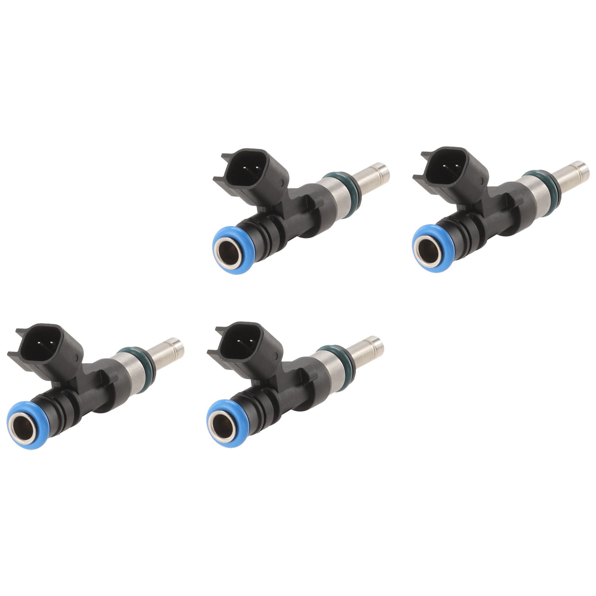 AM DART 13-16 FIAT 500-12-19 FUEL INJECTOR 1.4L Eng. Set of 4 SKU SET JF20580022-4 OEM 04627652AB