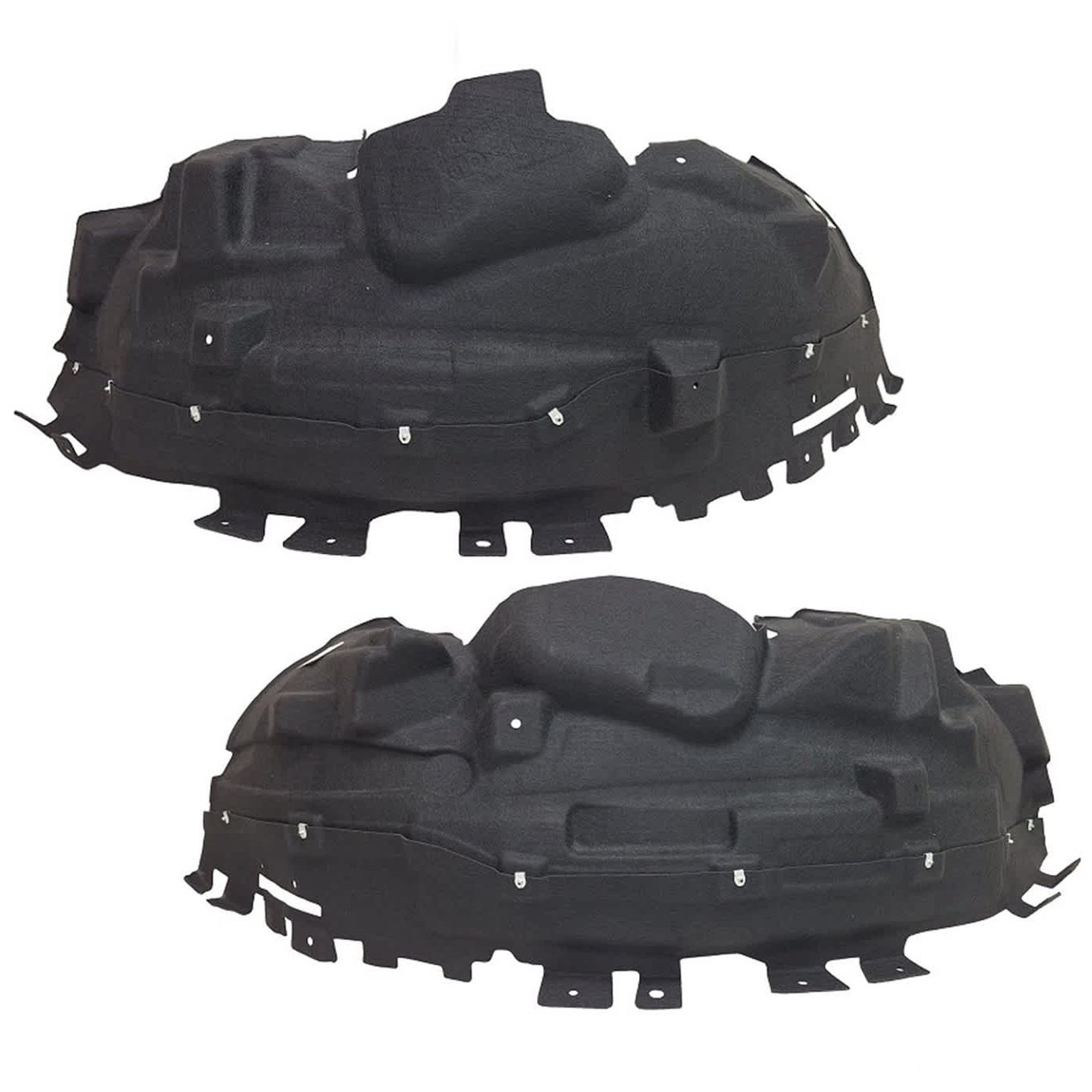 AM RANGER 24-24 FRONT FENDER LINER RH AND LH Polyethylene terephthalate Heat Form w o Insulation Foam Lariat XL XLT Models SKU SET JF22210009 Partslink FO1248231 FO1249231 OEM N1WZ16102Q N1WZ16103R