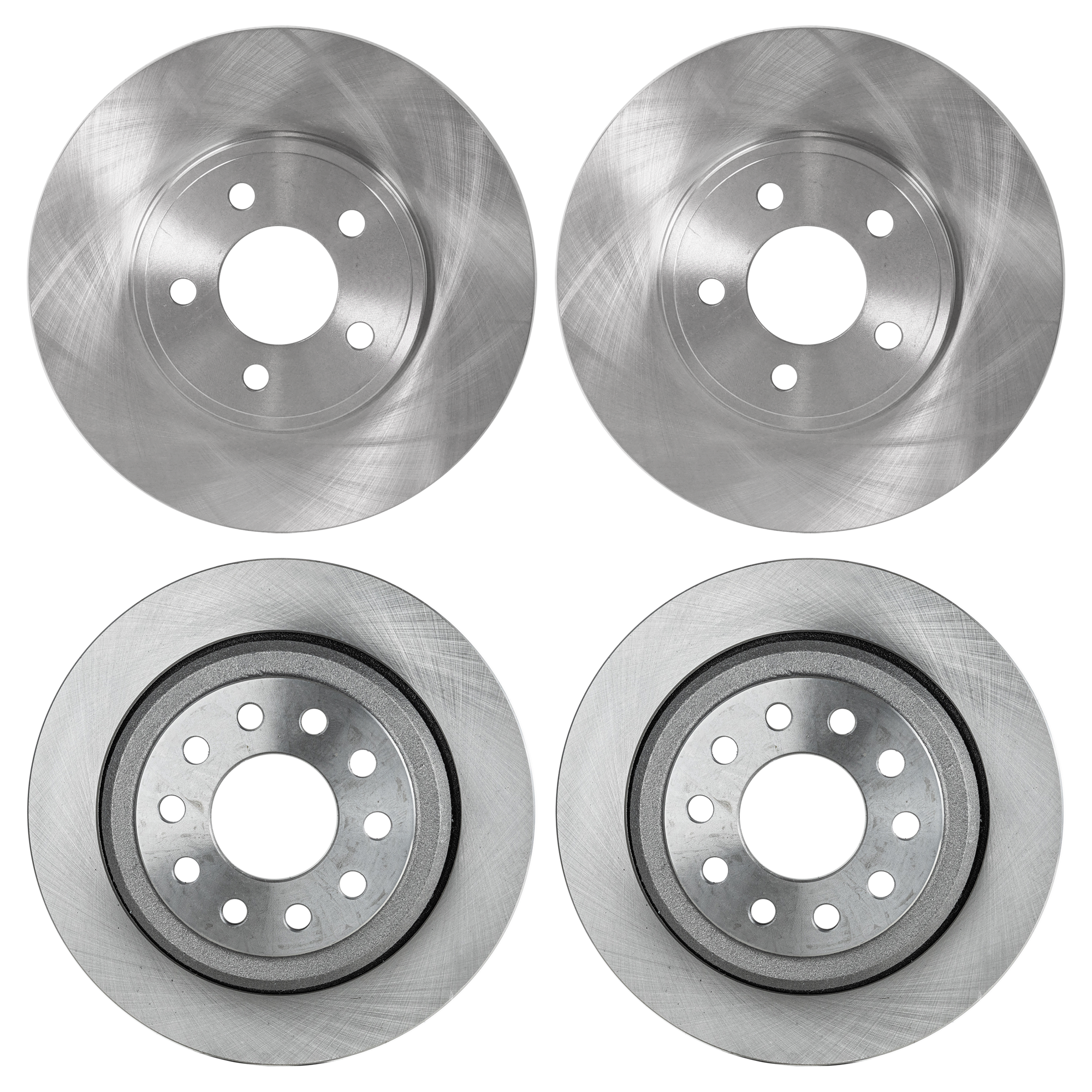 AM TOWN CAR 03-11 FRONT AND REAR BRAKE DISC 4 Wheel Set SKU SET JF27110008-4 B OEM 3W1Z1125AA 3W1Z1125AB 3W1Z2C02