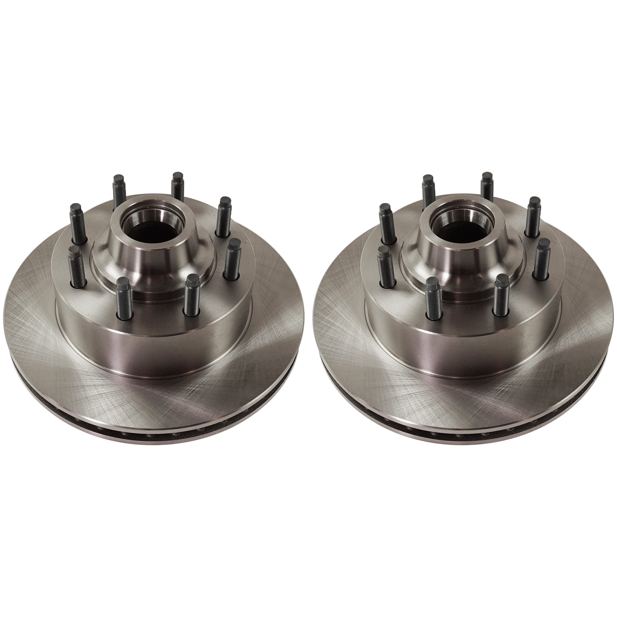 AM E 250 ECONOLINE 95-02 E 350 SUPER DUTY 99-07 FRONT BRAKE DISC 2 Wheel Set SKU SET JF27110015-2 OEM F5UZ1102A