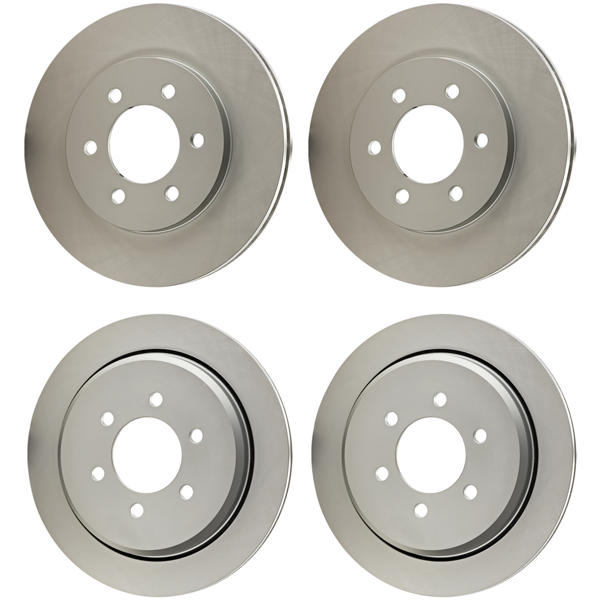 AM EXPEDITION NAVIGATOR 02-06 FRONT AND REAR BRAKE DISC 4 Wheel Set Plain Surface SKU SET JF27110037G 4
