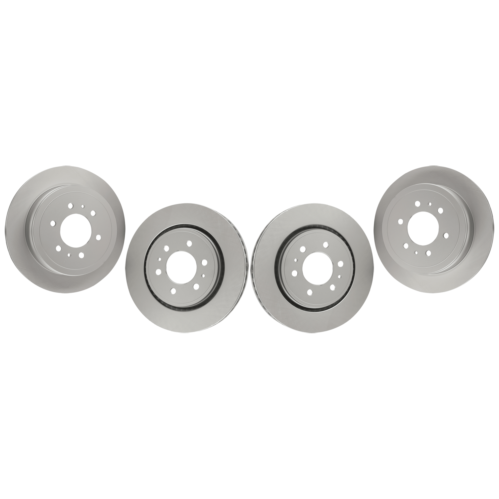 AM F 150-10-11 FRONT AND REAR BRAKE DISC 4 Wheel Set SKU SET JF27110040G 4 C OEM 7L1Z1125A PFM 9L3Z2C026A PFM