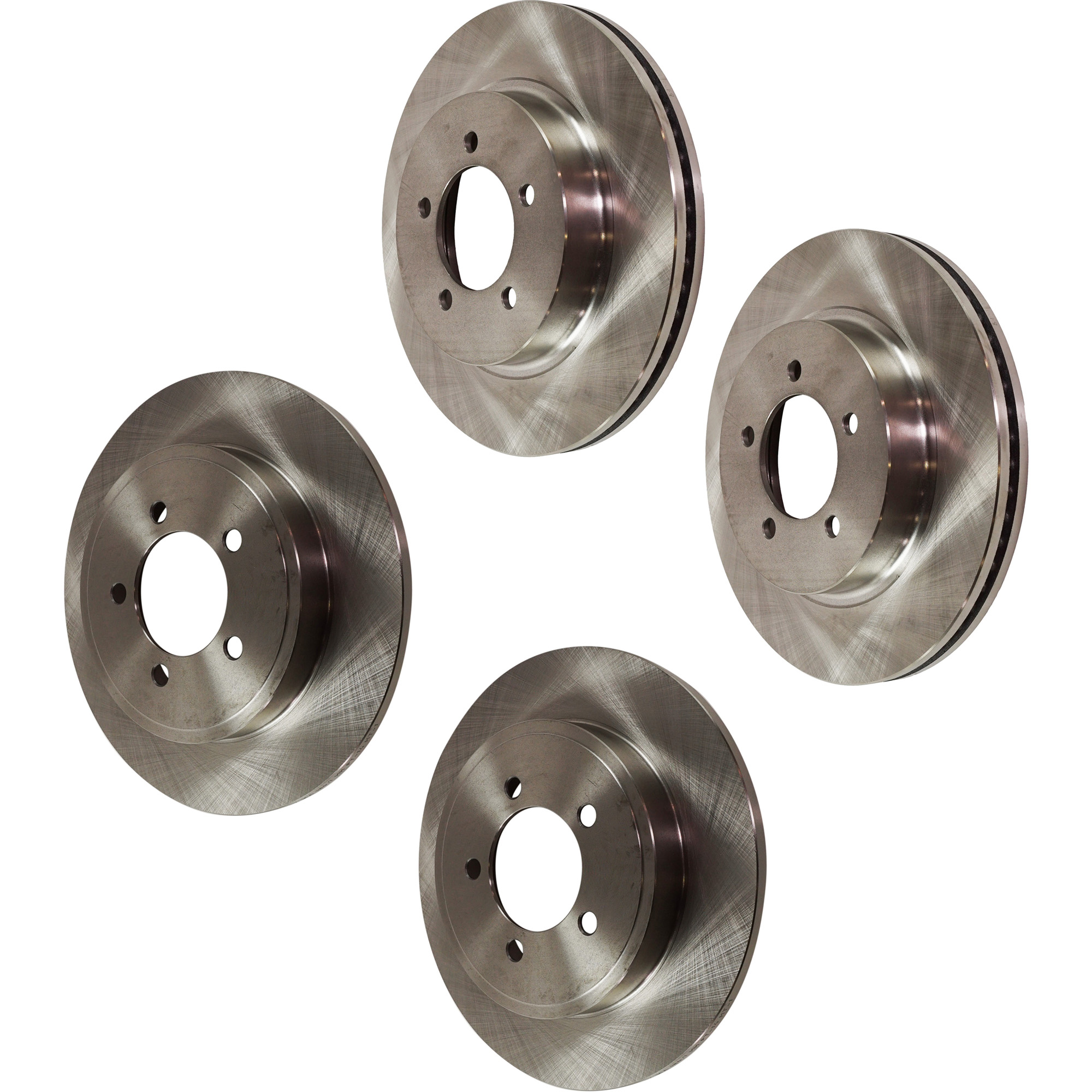 AM EXPLORER MOUNTAINEER 02-05 FRONT AND REAR BRAKE DISC 4 Wheel Set SKU SET JF27110045-4 OEM 1L2Z1125AA 1L2Z2C026AA 6L2Z2C0